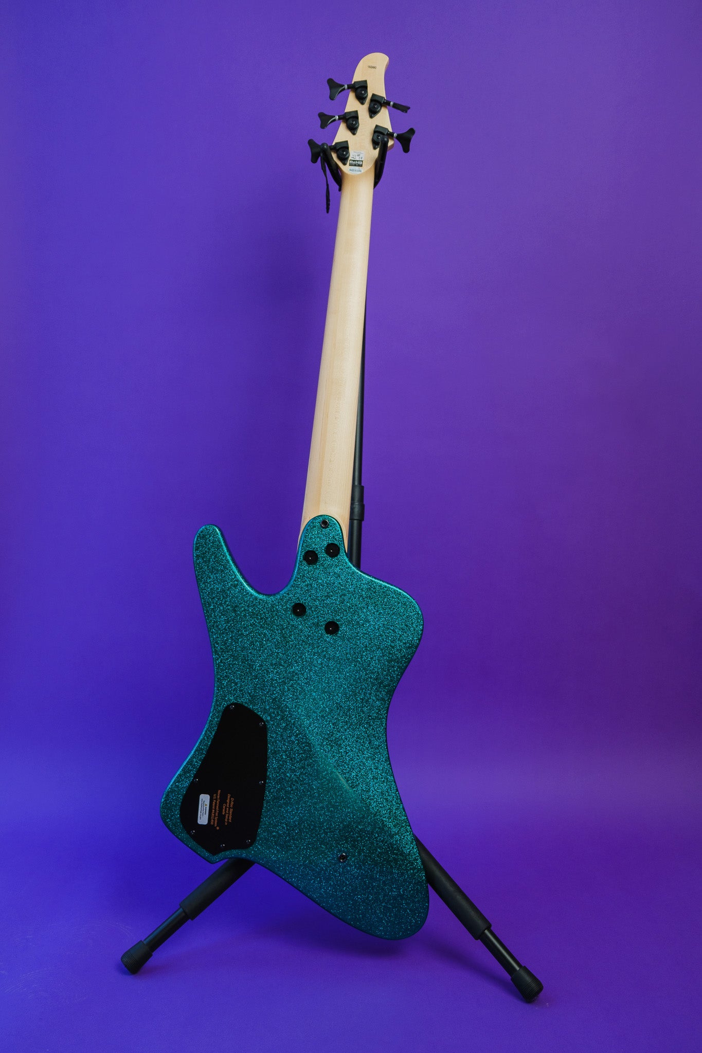 Dingwall D-Roc standard 5 Aquamarine Metal Flake