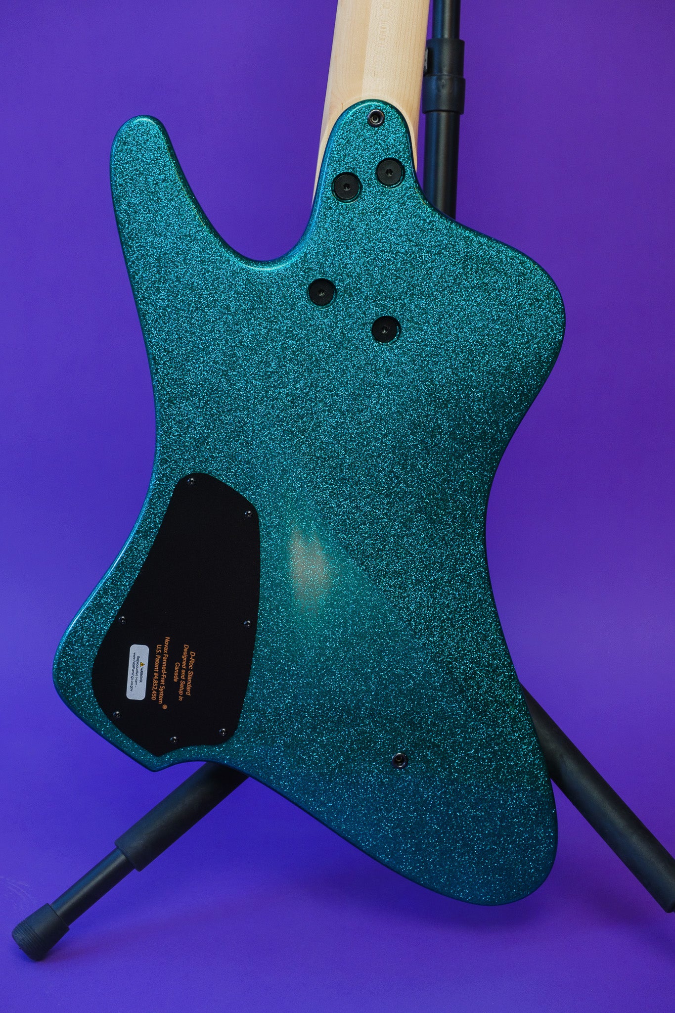 Dingwall D-Roc standard 5 Aquamarine Metal Flake