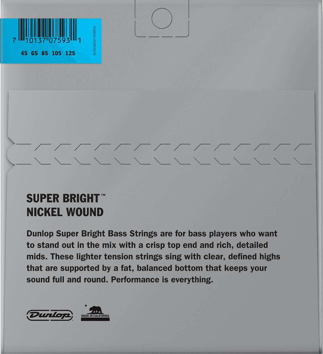 Dunlop Nickel Super Bright 5 str. 45-125