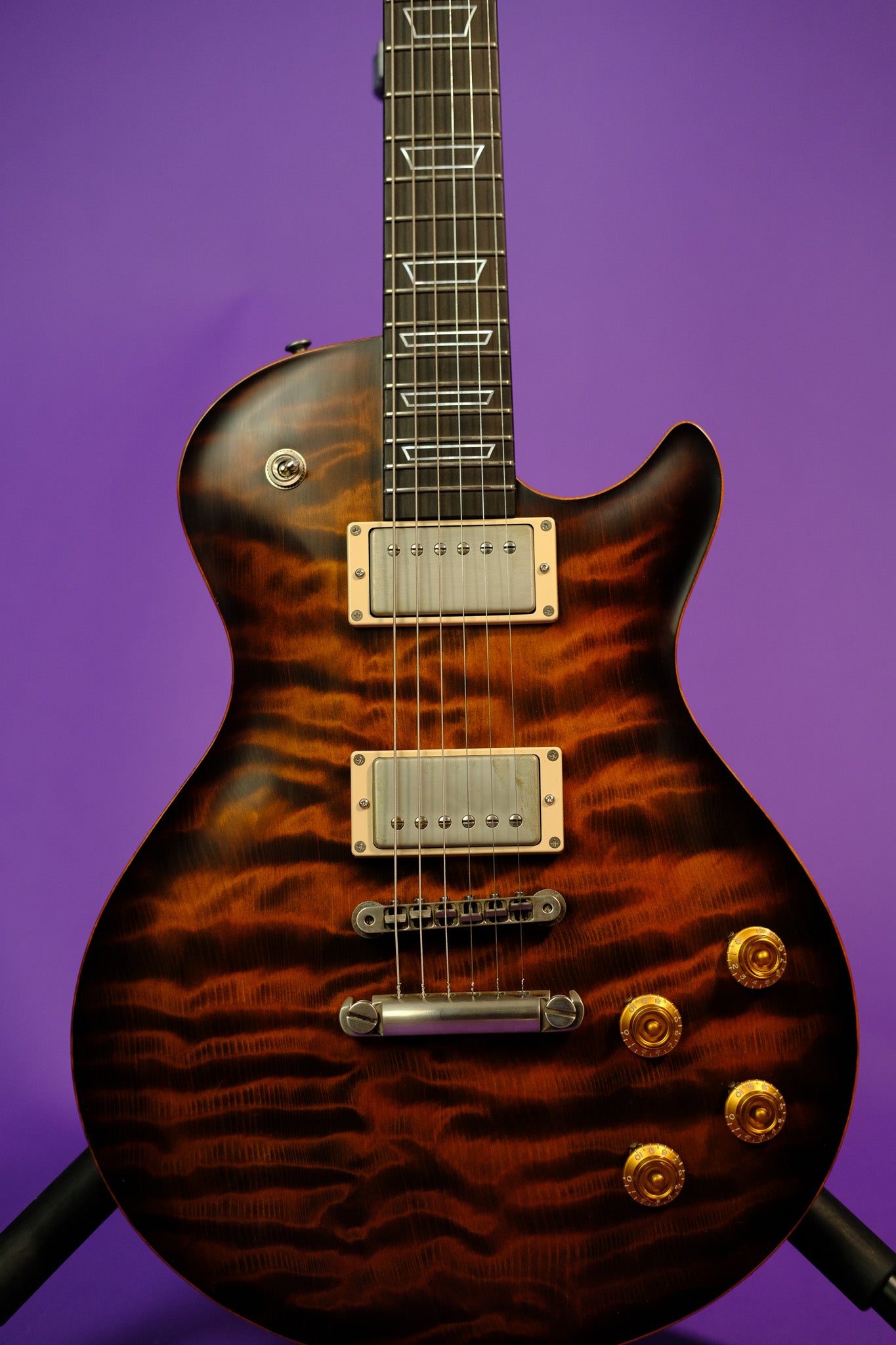 Patrick James Eggle Macon Single Cut 2023 - Nitro Tobacco Burst
