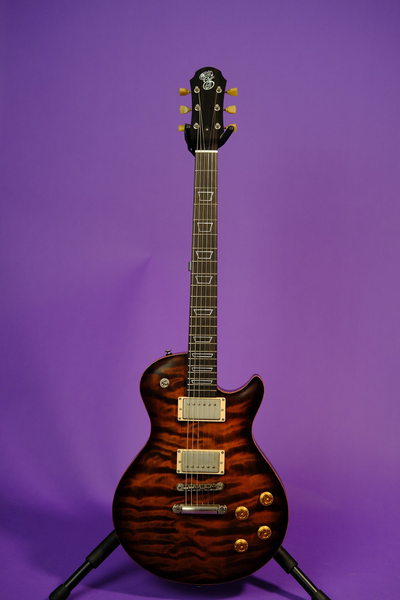 Patrick James Eggle Macon Single Cut 2023 - Nitro Tobacco Burst
