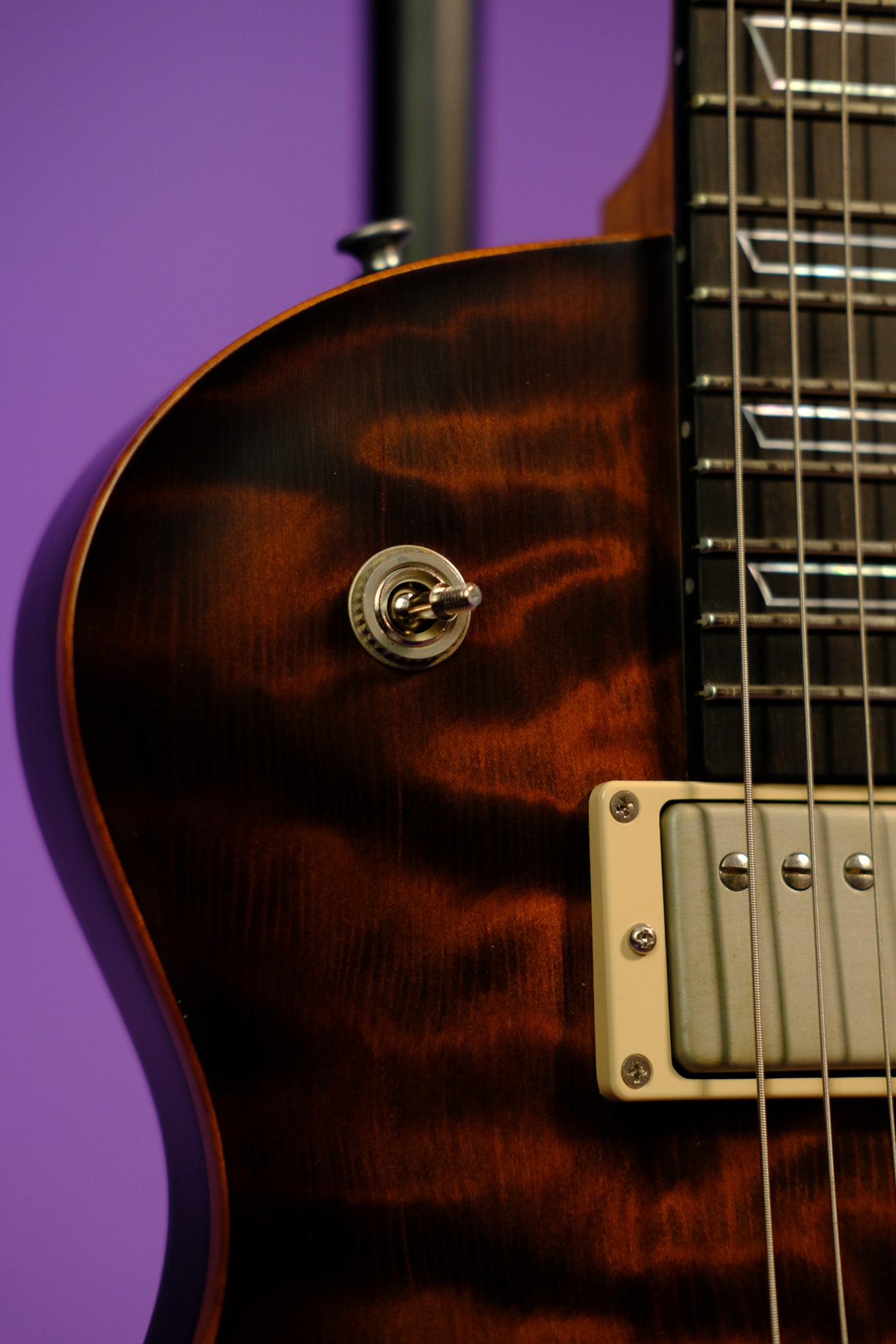 Patrick James Eggle Macon Single Cut 2023 - Nitro Tobacco Burst