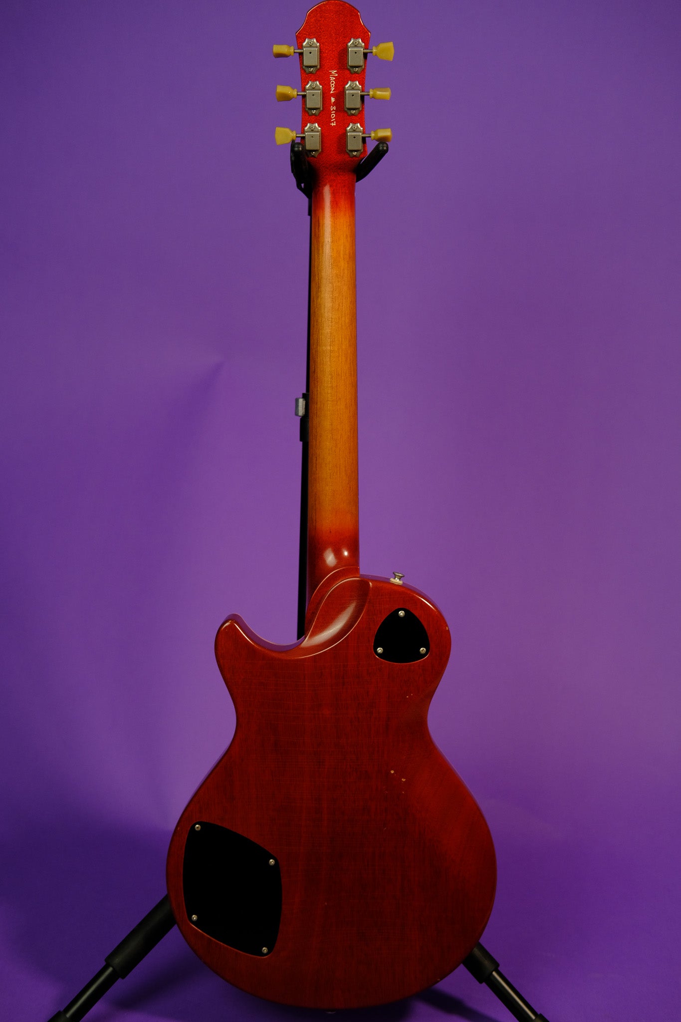 Patrick James Eggle Macon Single Cut 2023 - Nitro Lemon Burst - Cherry Back
