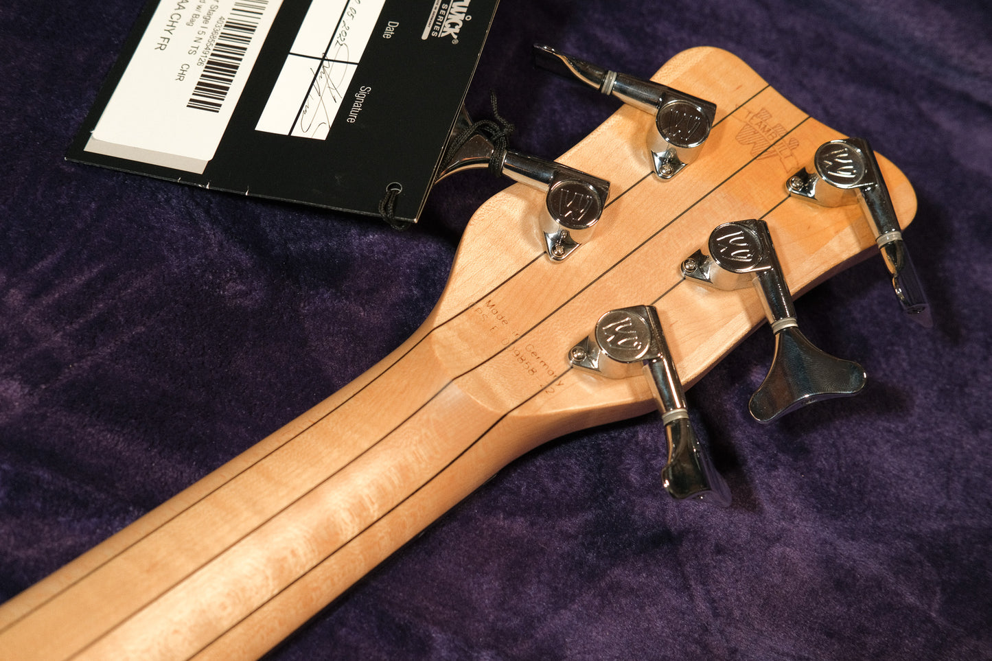 Warwick Streamer Stage 1 2023 - Natural Transparent Satin