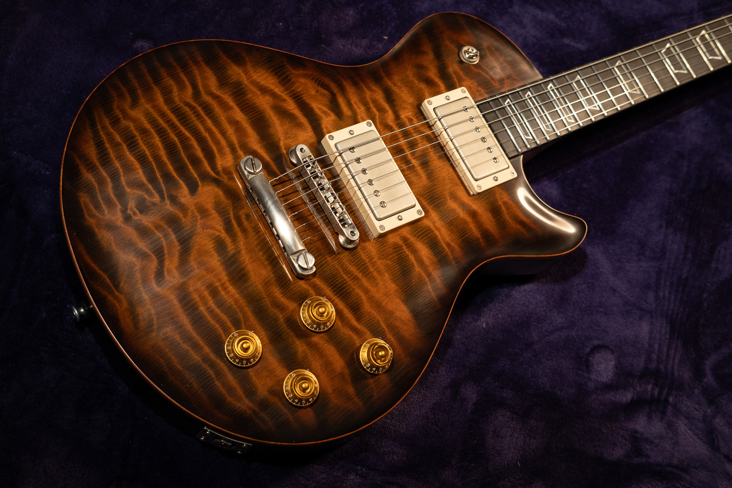 Patrick James Eggle Macon Single Cut 2023 - Nitro Tobacco Burst