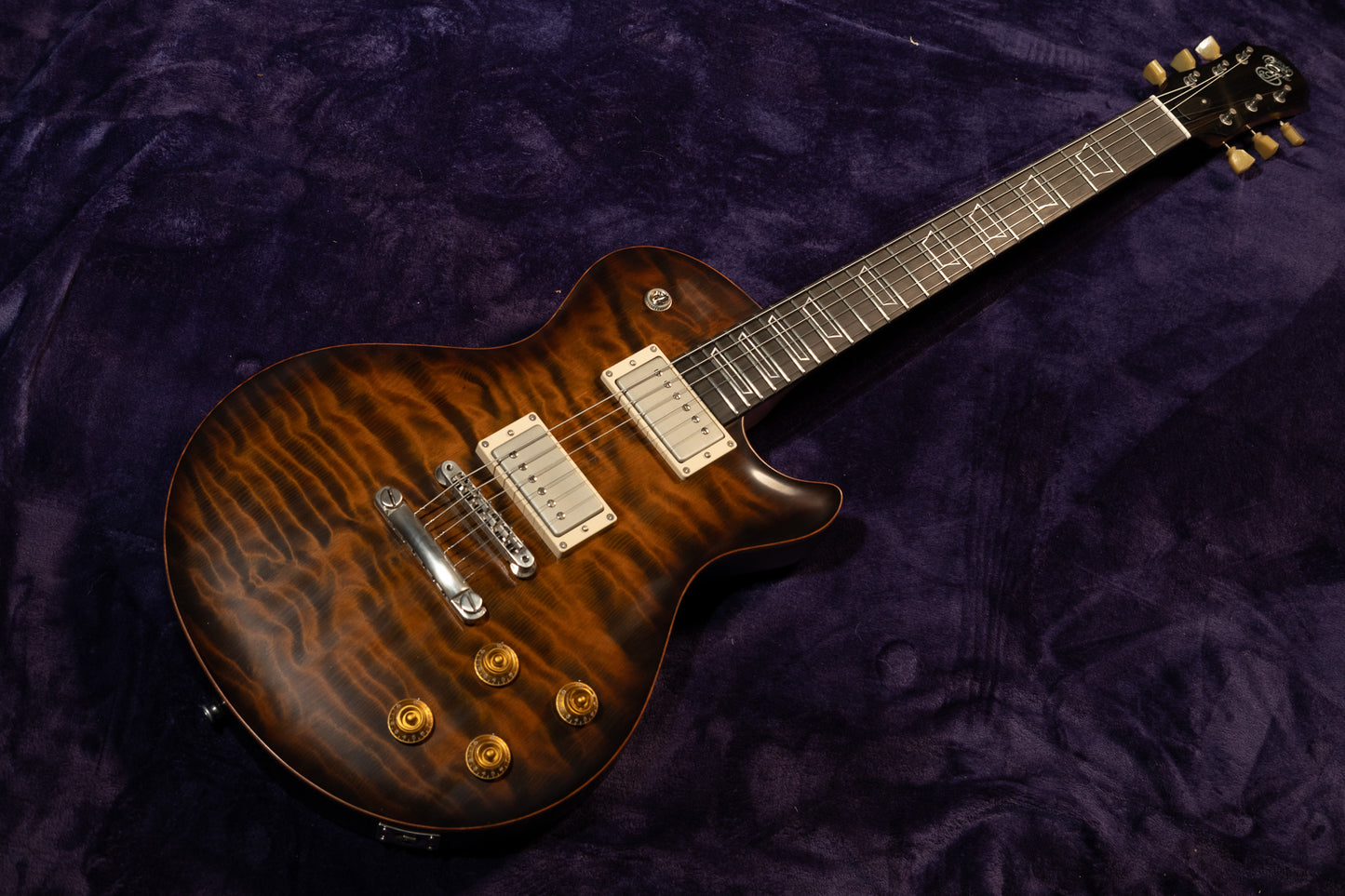 Patrick James Eggle Macon Single Cut 2023 - Nitro Tobacco Burst