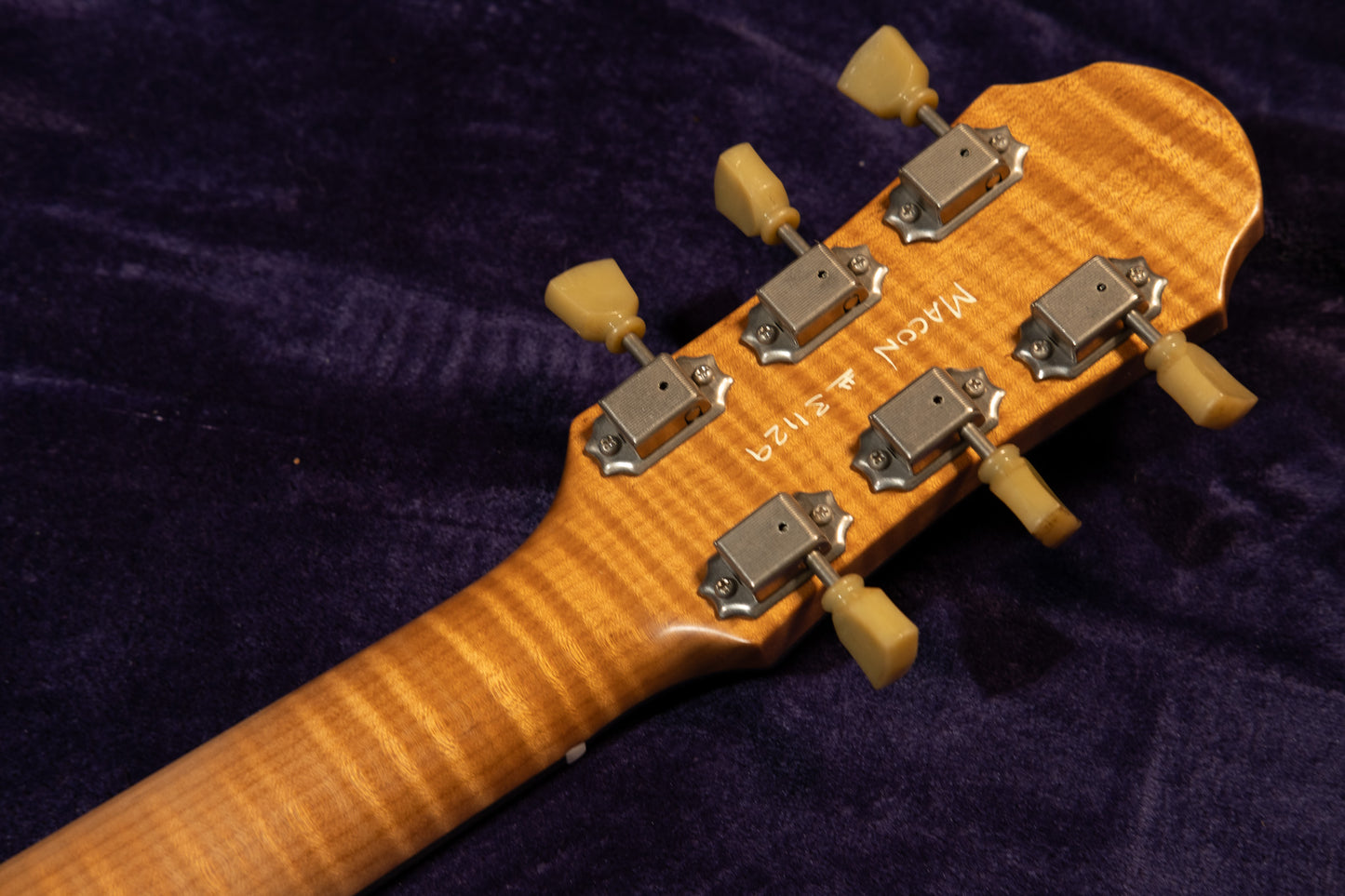 Patrick James Eggle Macon Single Cut 2023 - Nitro Tobacco Burst