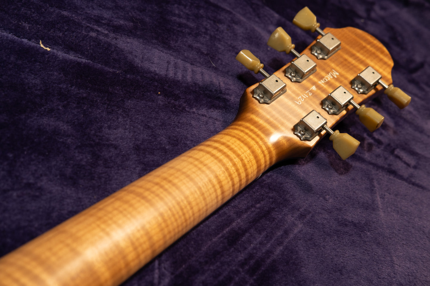 Patrick James Eggle Macon Single Cut 2023 - Nitro Tobacco Burst
