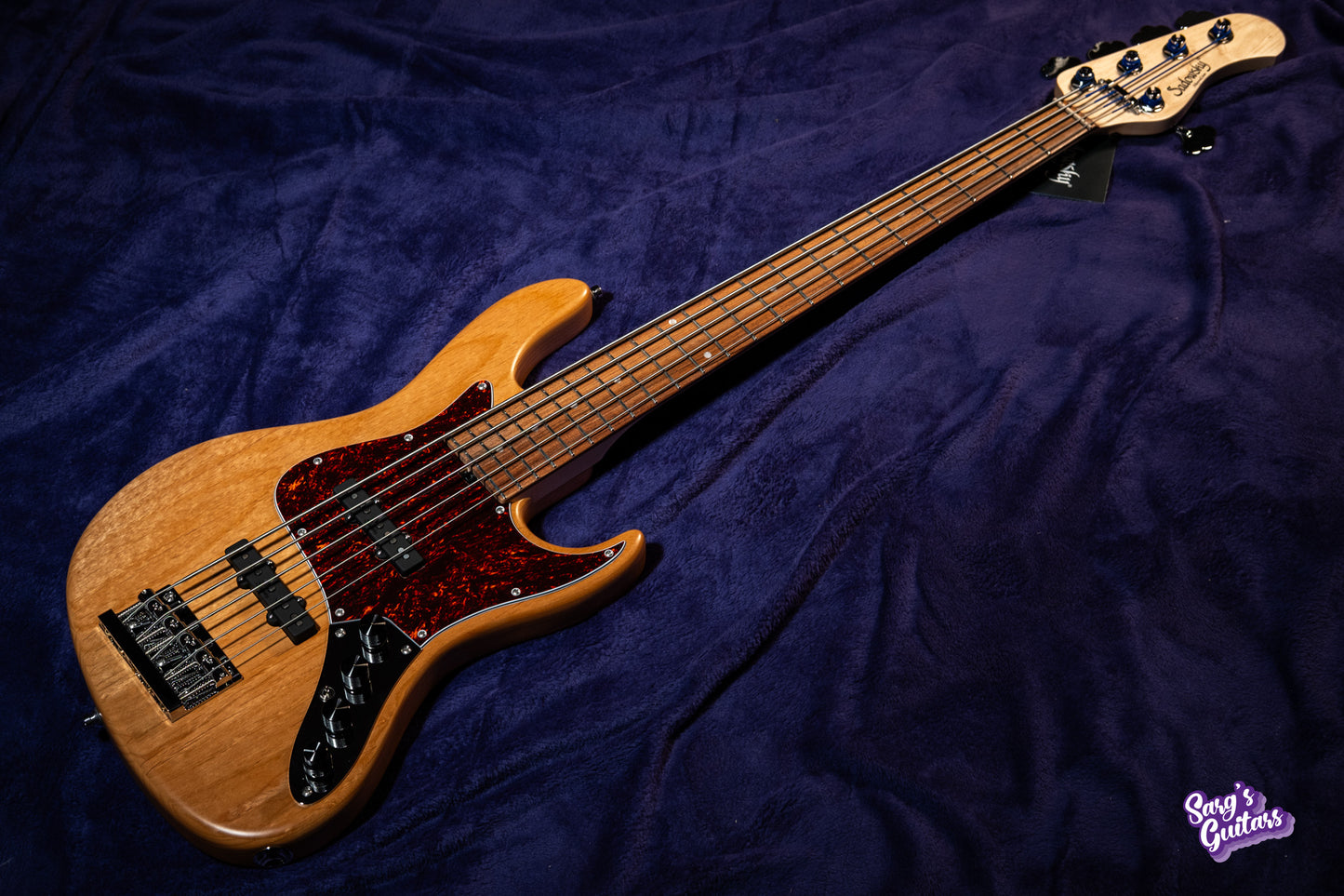 Sadowsky 22 Frets Will Lee Standard 5 2023 - Natural Transparent Satin
