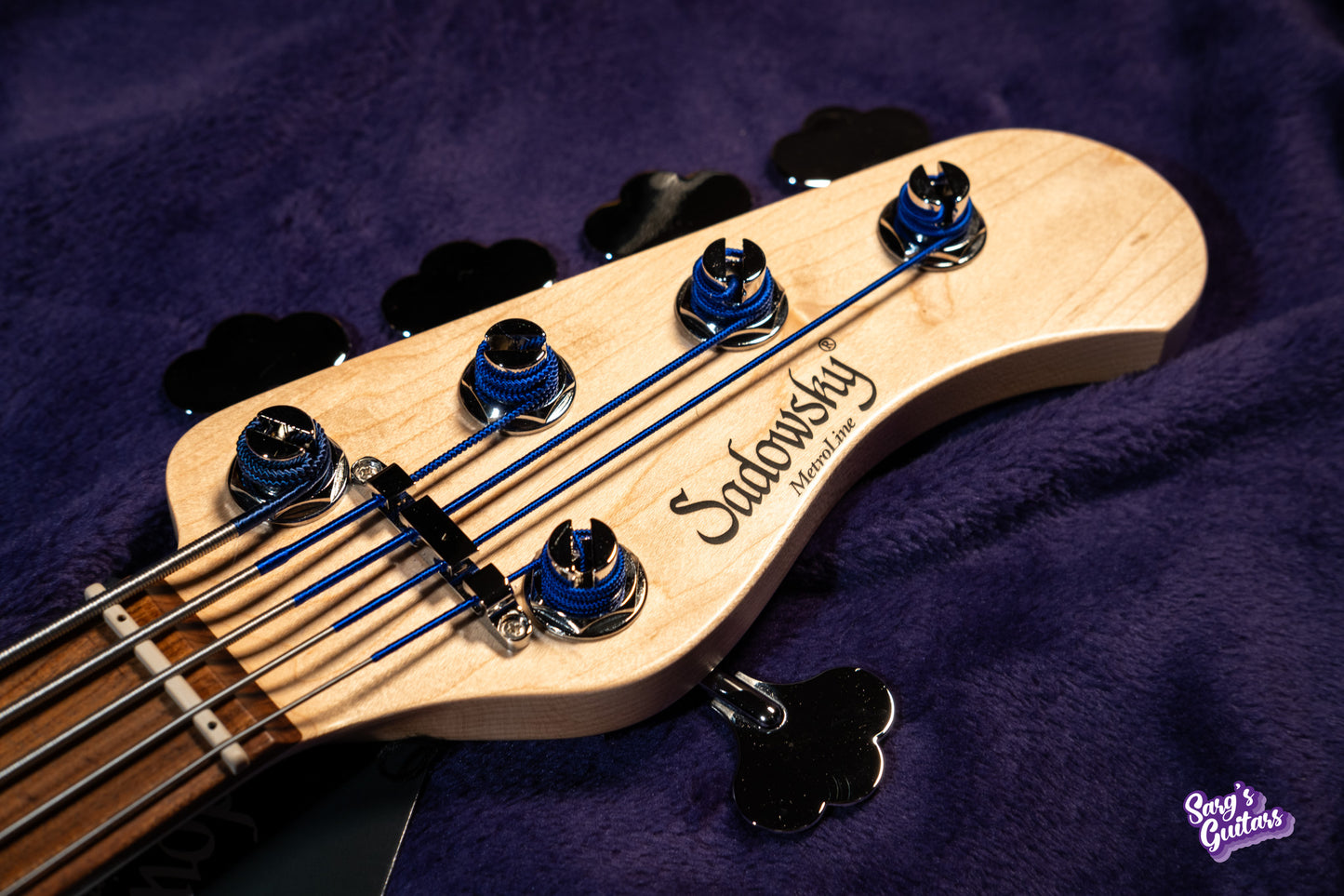 Sadowsky 22 Frets Will Lee Standard 5 2023 - Natural Transparent Satin