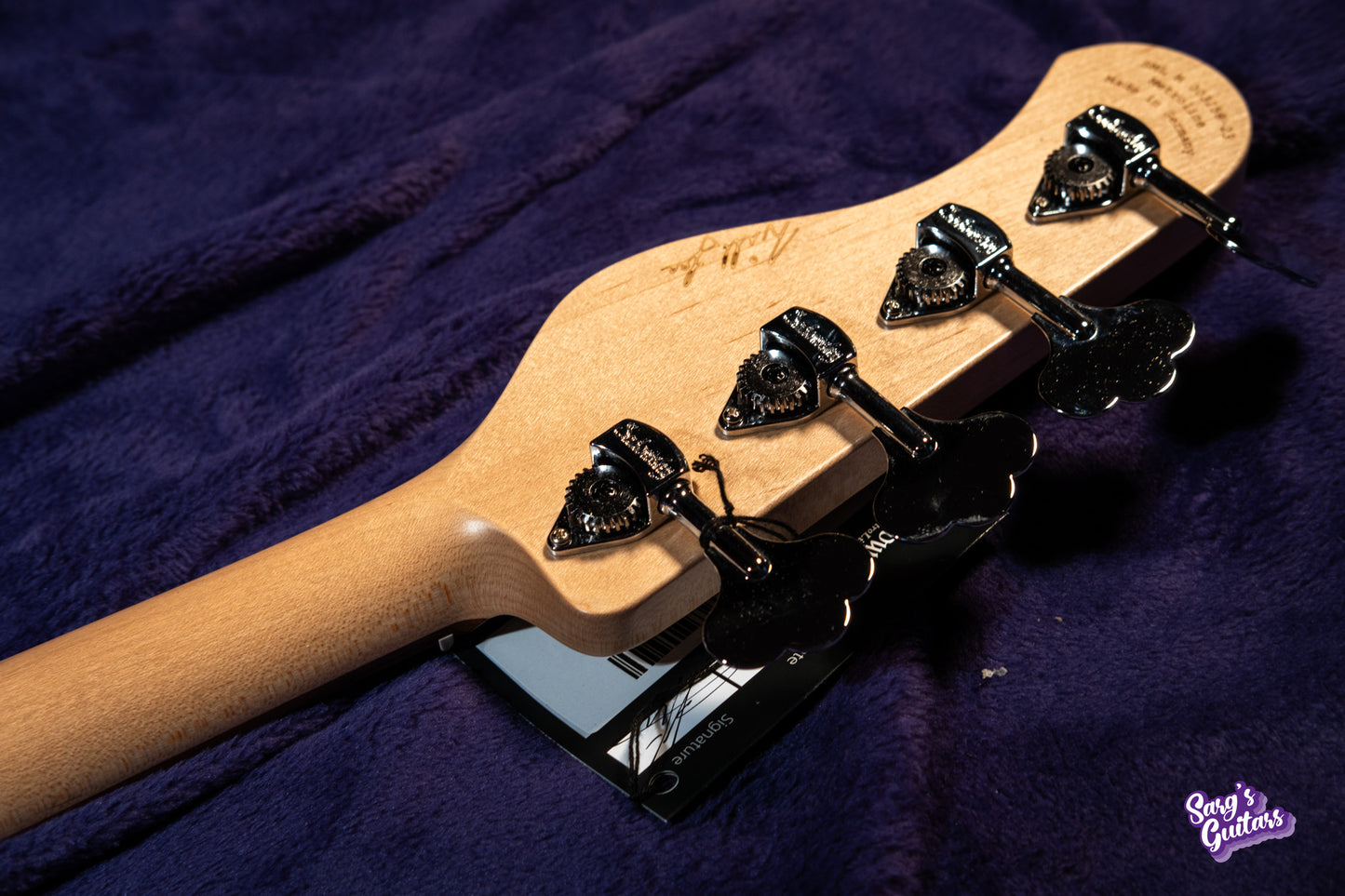Sadowsky 22 Frets Will Lee Standard 2023 - Natural Transparent Satin