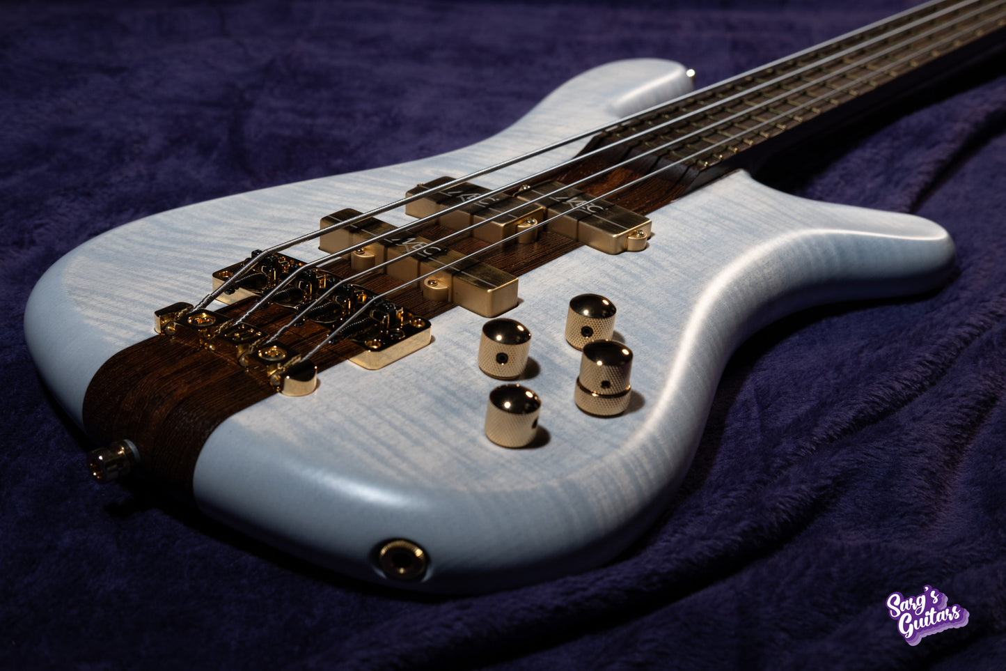 Warwick Masterbuilt Streamer Stage I - White Seethrough Satin