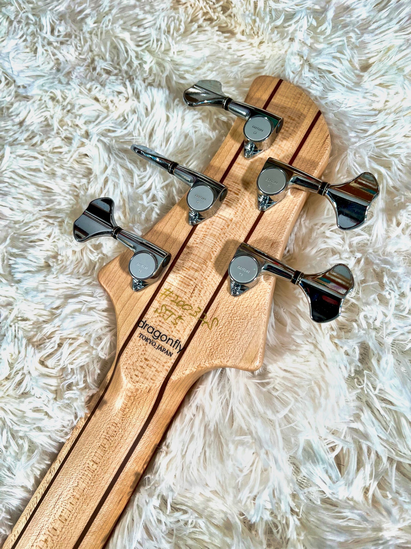 Dragonfly SJ5 - Pure Copper on Ash