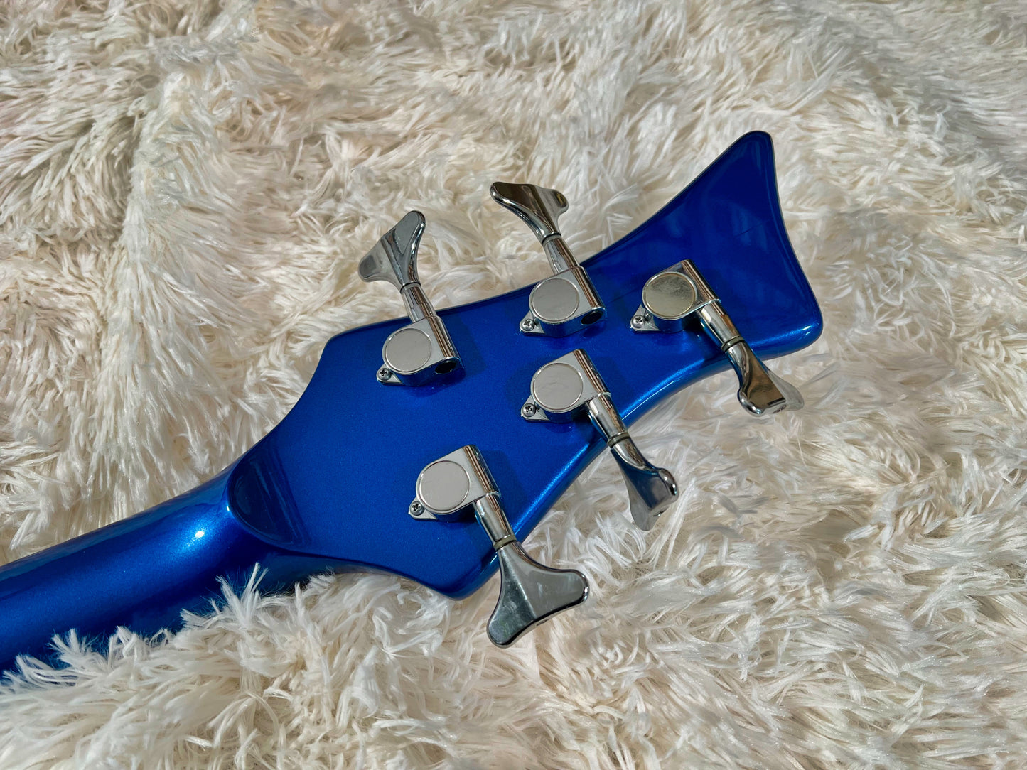 Maruszczyk Sputnik 5 Fretless - Lake Placid Blue met.