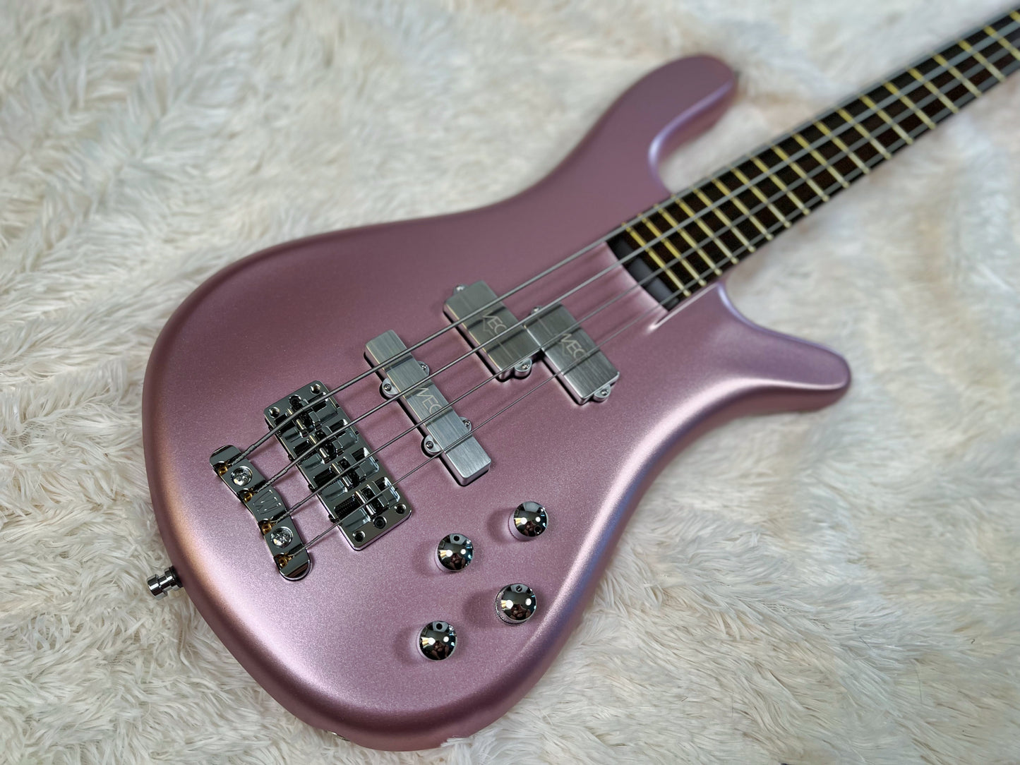 Warwick Masterbuilt Streamer Stage I - Solid Purple Mist Metallic Satin