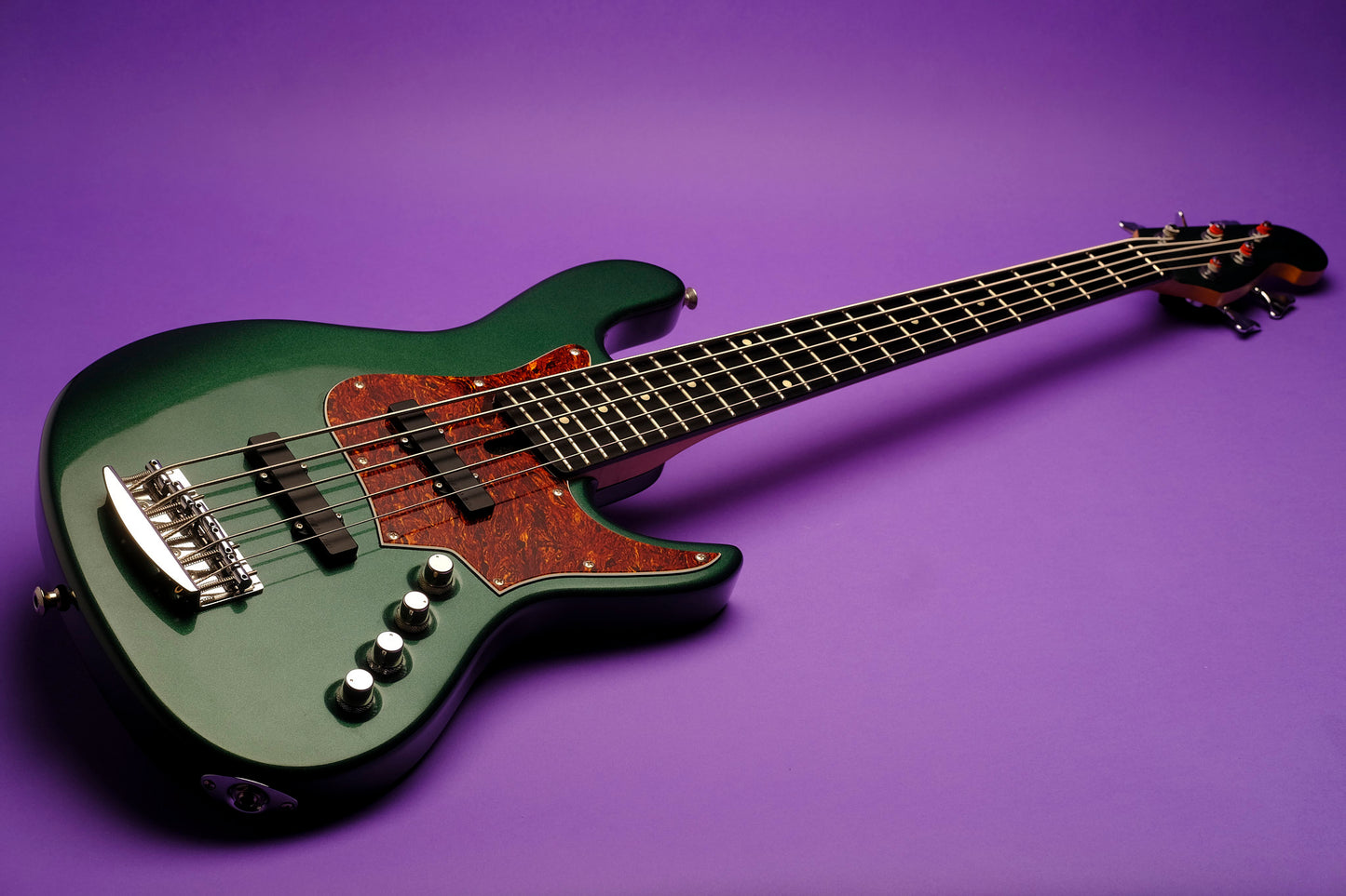 Maruszczyk Elwood L5a Short Scale - Vista Green Metallic