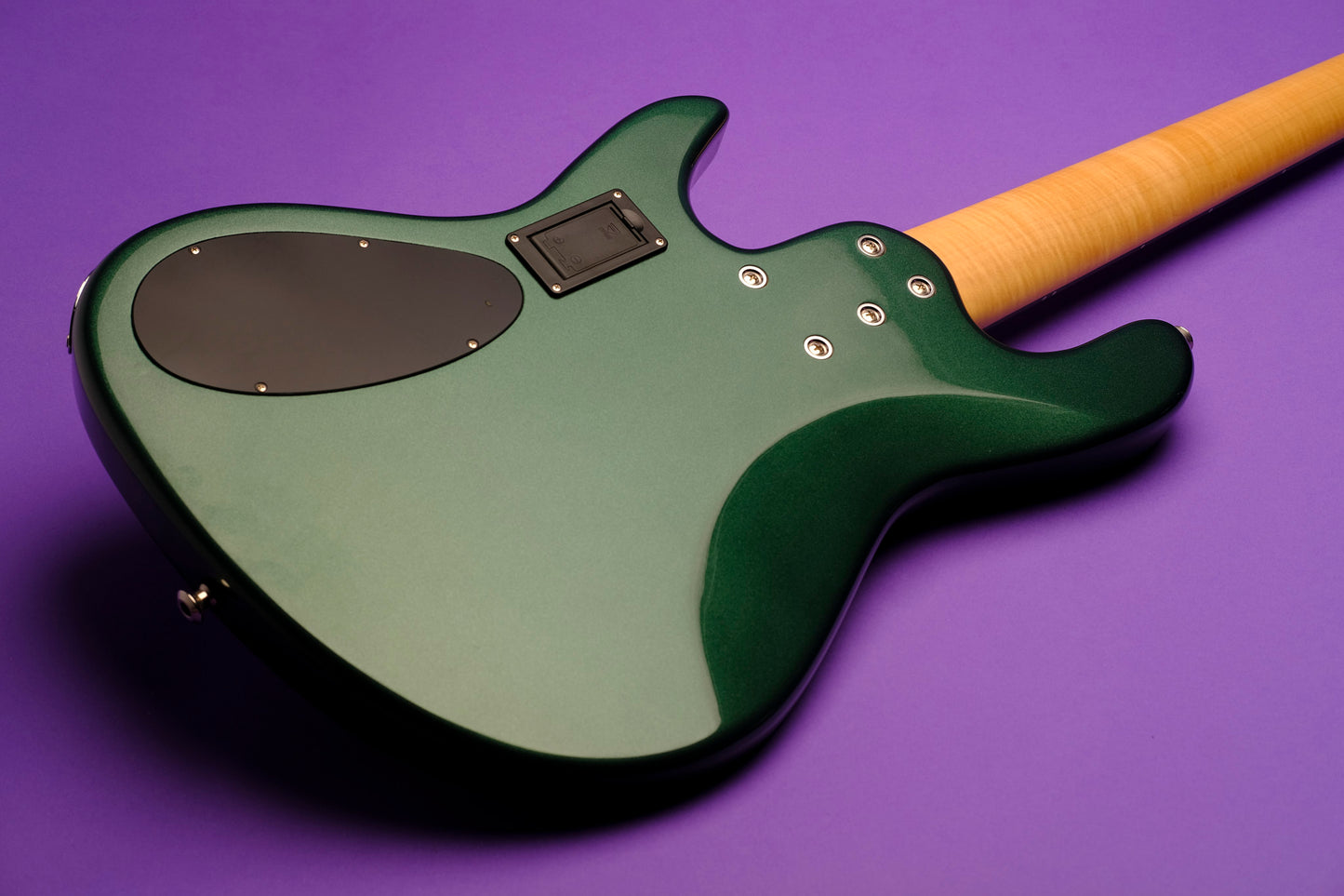 Maruszczyk Elwood L5a Short Scale - Vista Green Metallic