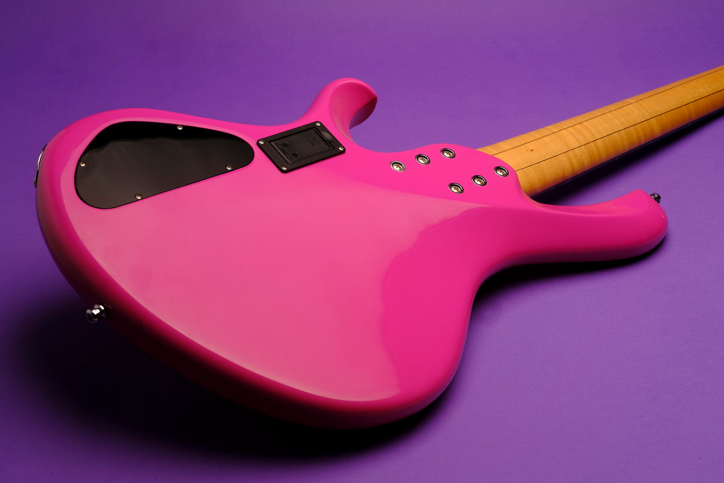 Maruszczyk Frog 5 Fretless 32’’- Magenta