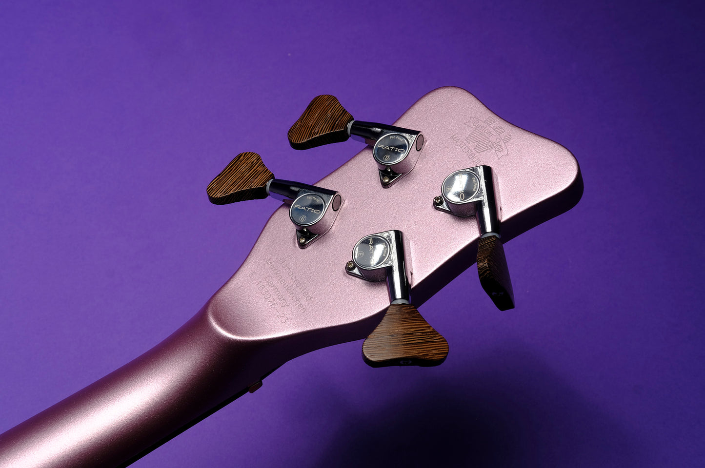 Warwick Masterbuilt Streamer Stage I - Solid Purple Mist Metallic Satin