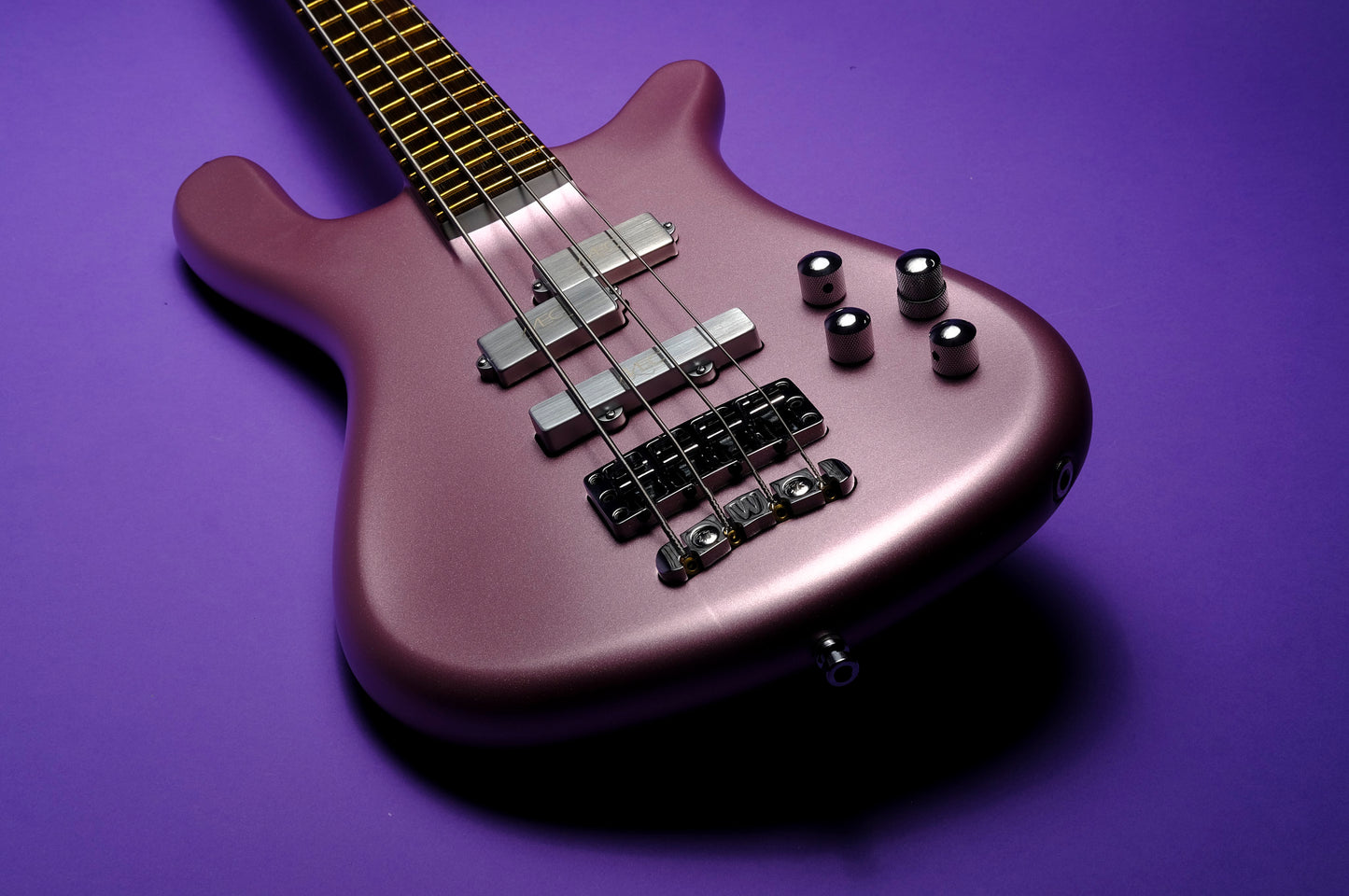 Warwick Masterbuilt Streamer Stage I - Solid Purple Mist Metallic Satin