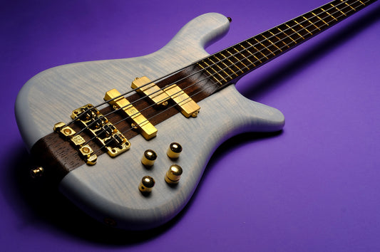 Warwick Masterbuilt Streamer Stage I - White Seethrough Satin