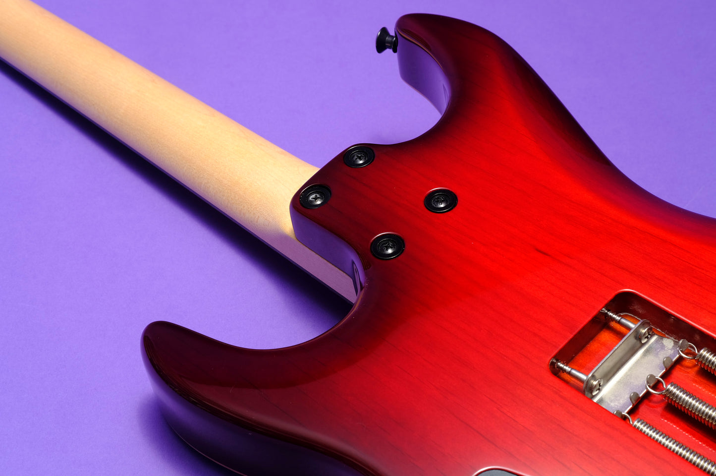 Xotic XS Core Bent Top - Dark Red Burst