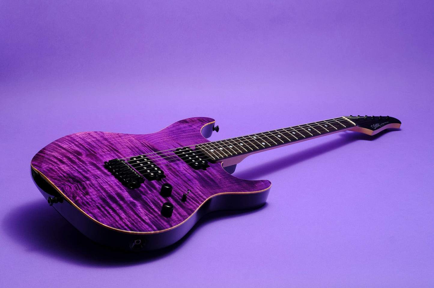 Xotic XS Core Bent Top - Trans Purple