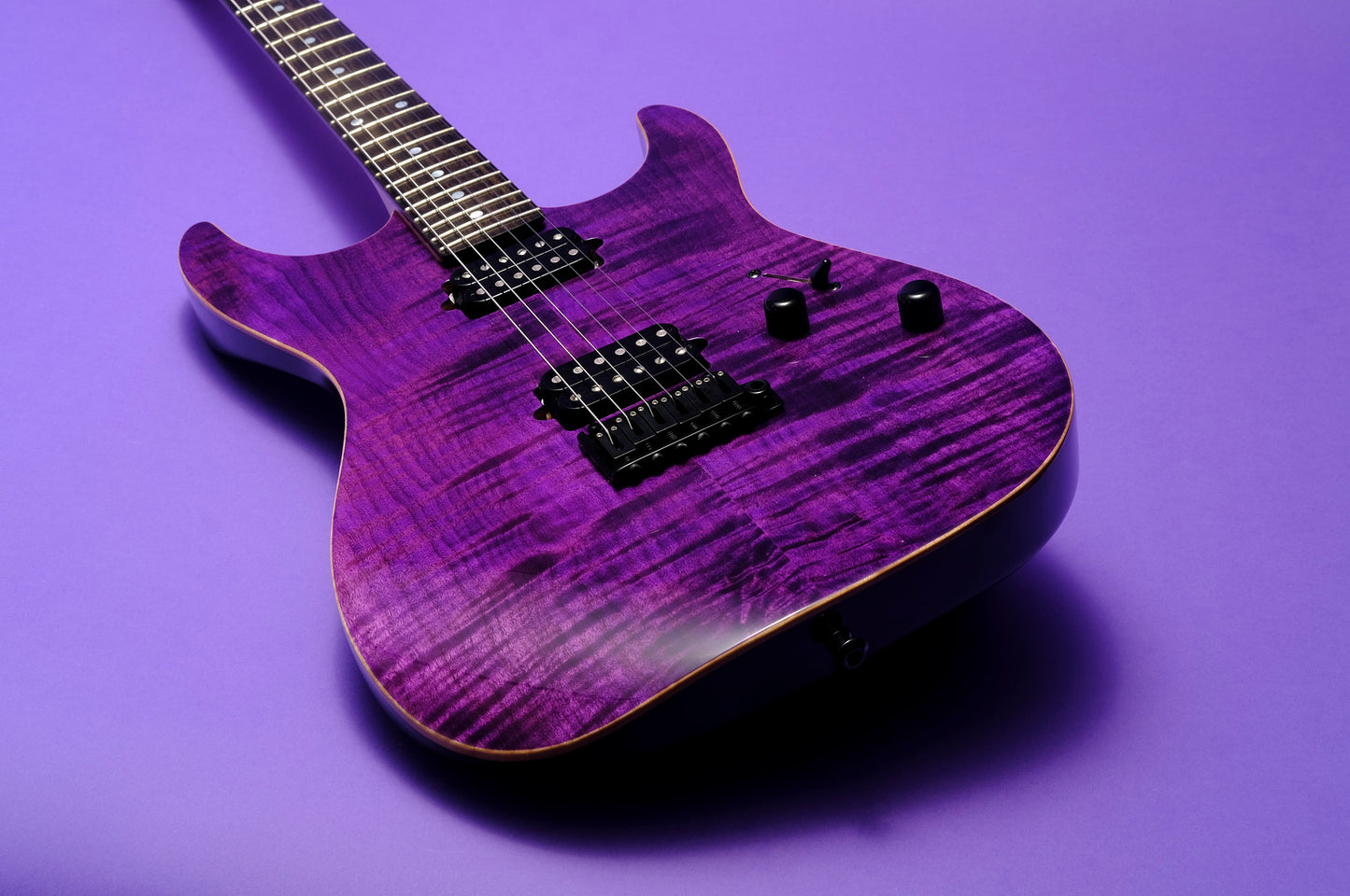 Xotic XS Core Bent Top - Trans Purple