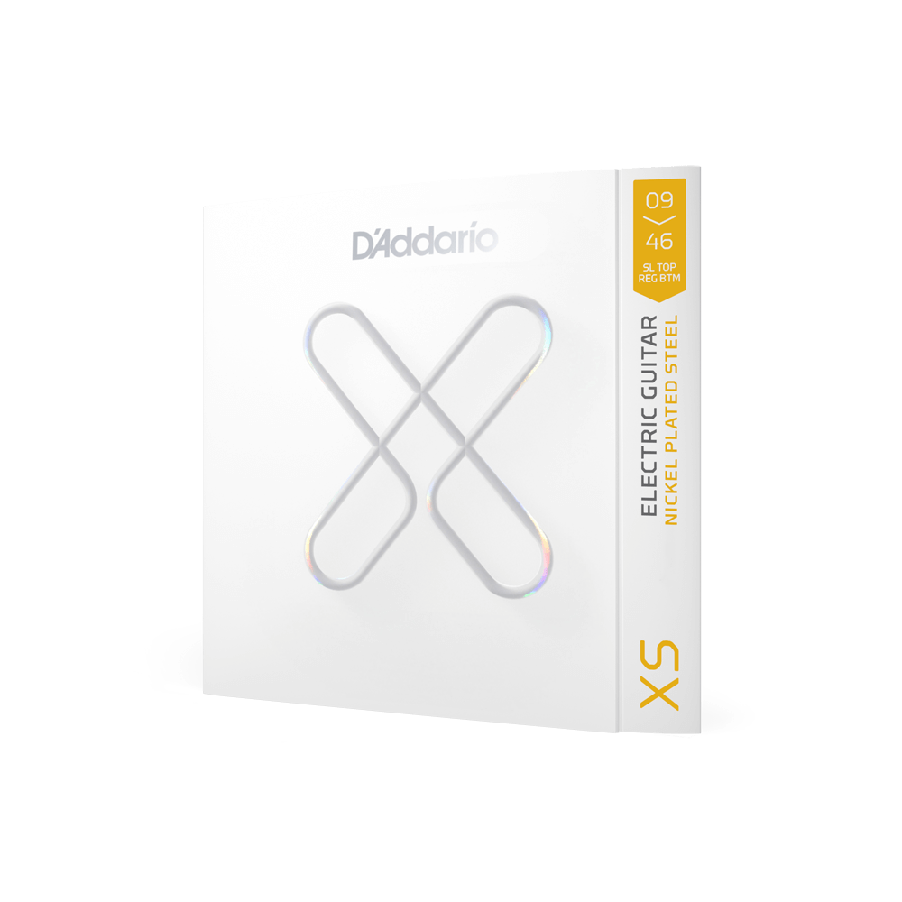 D'Addario XS Nickel, 09-46 Super Light Top Regular Bottom