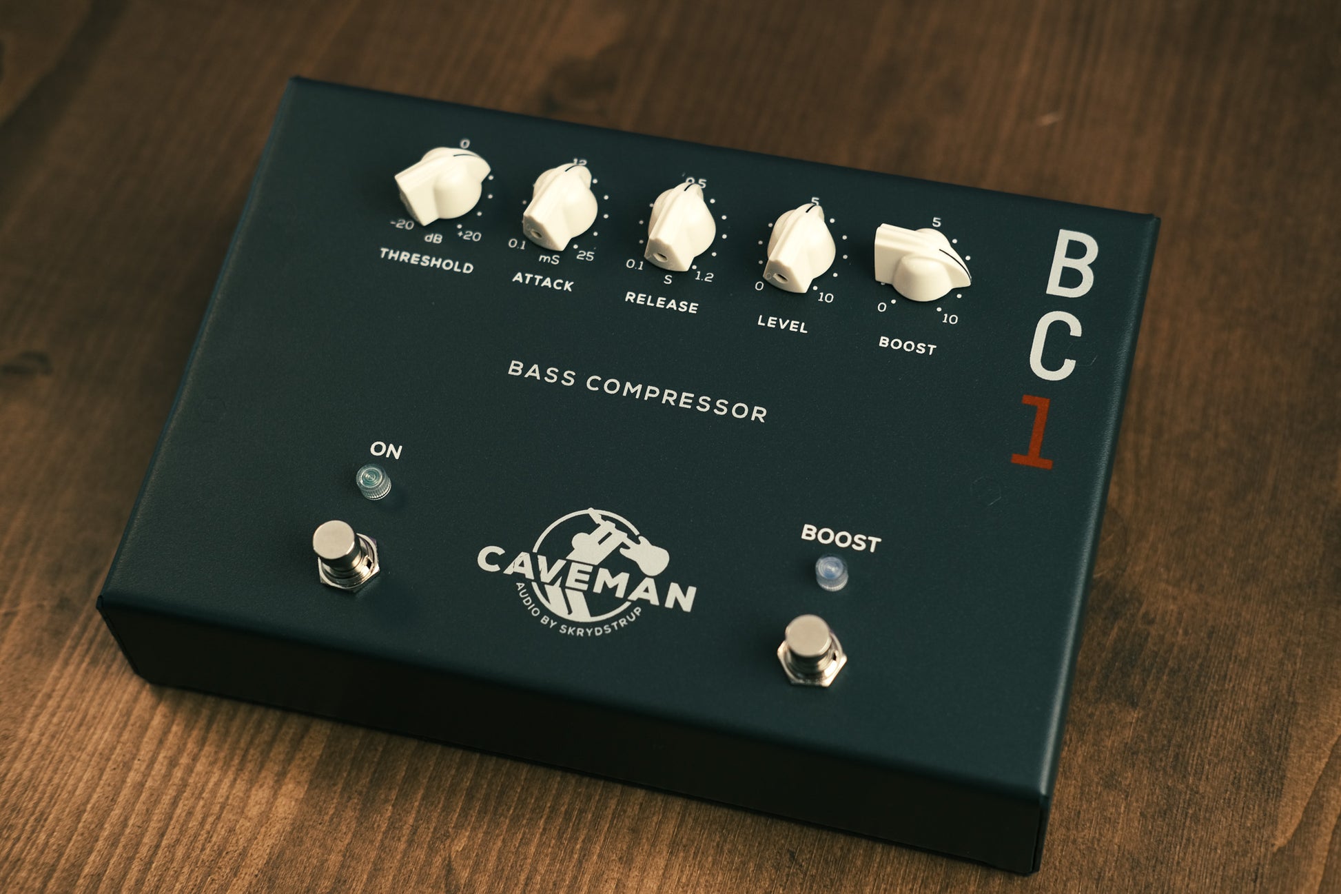 Caveman Audio BC1 Bass Compressor top view