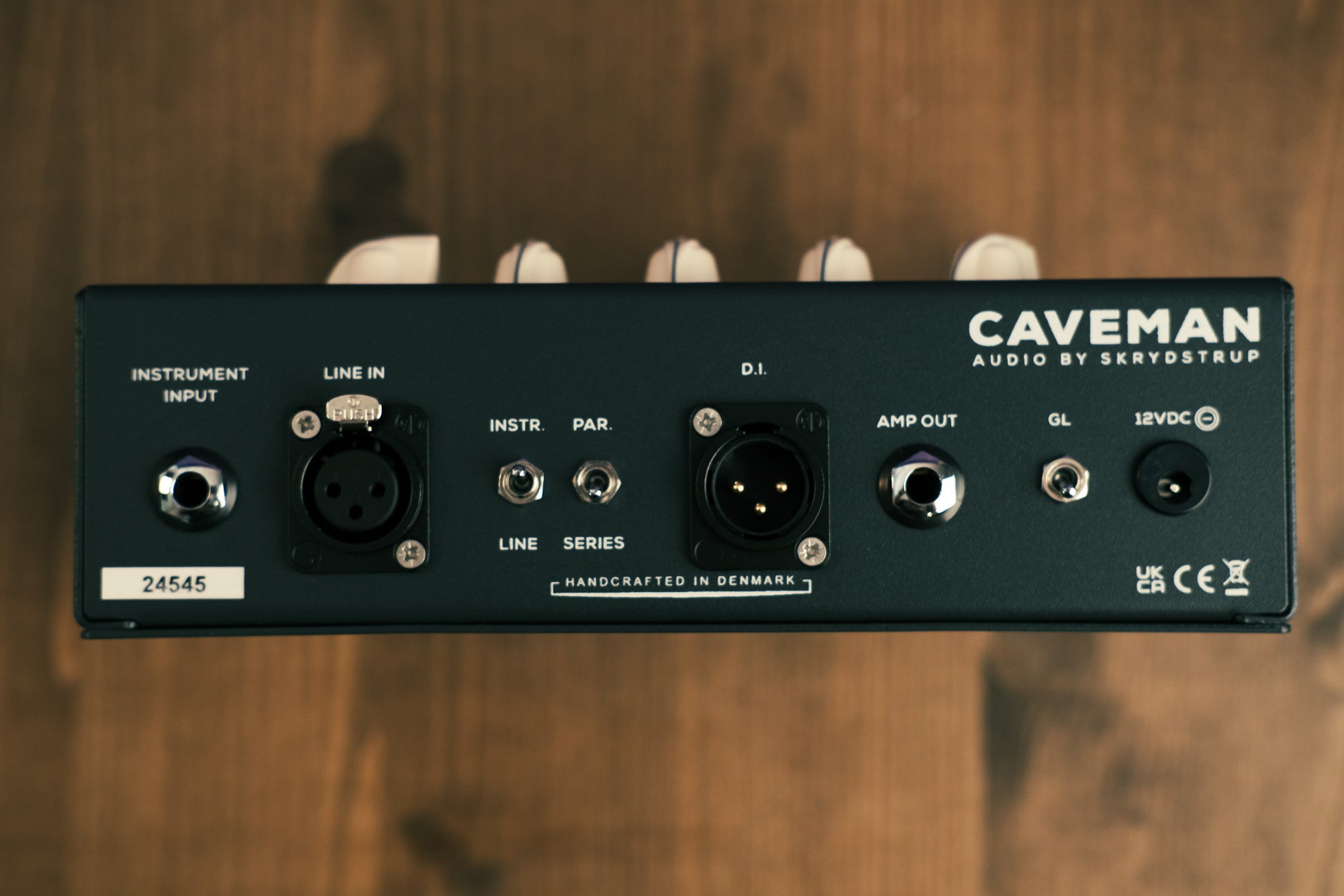 Caveman Audio BC1 Bass Compressor back view