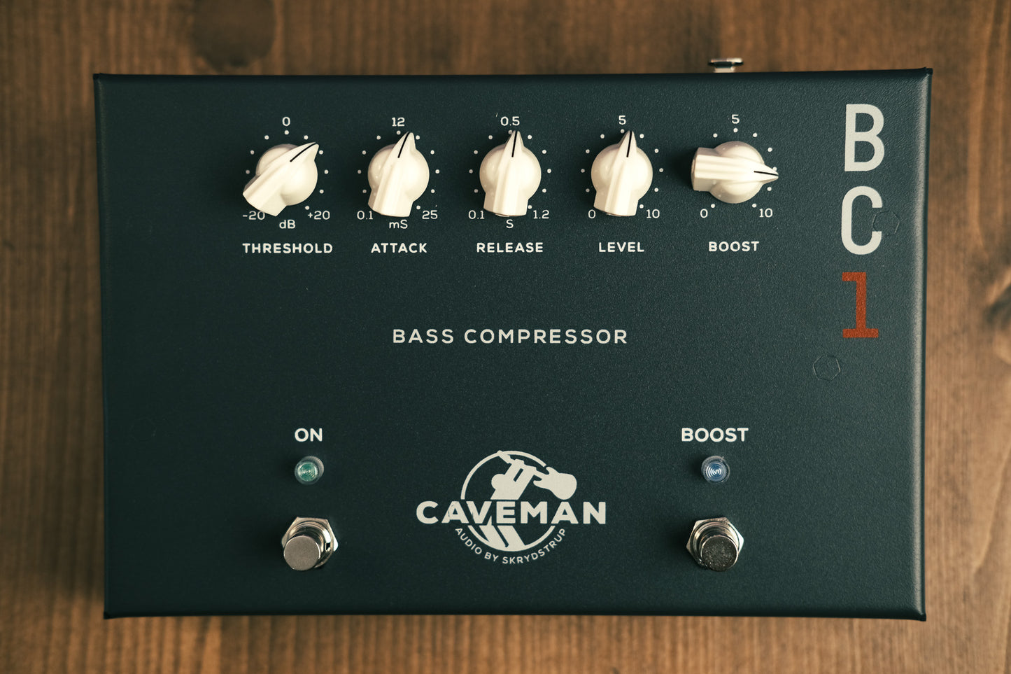 Caveman Audio BC1 Bass Compressor top view