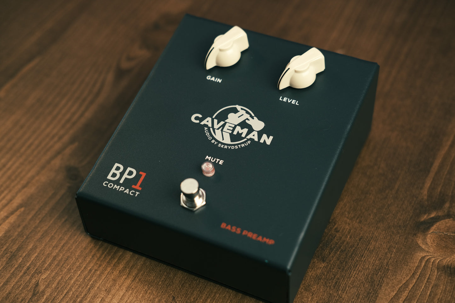 Caveman Audio Bass Preamp Compact BP1c top view