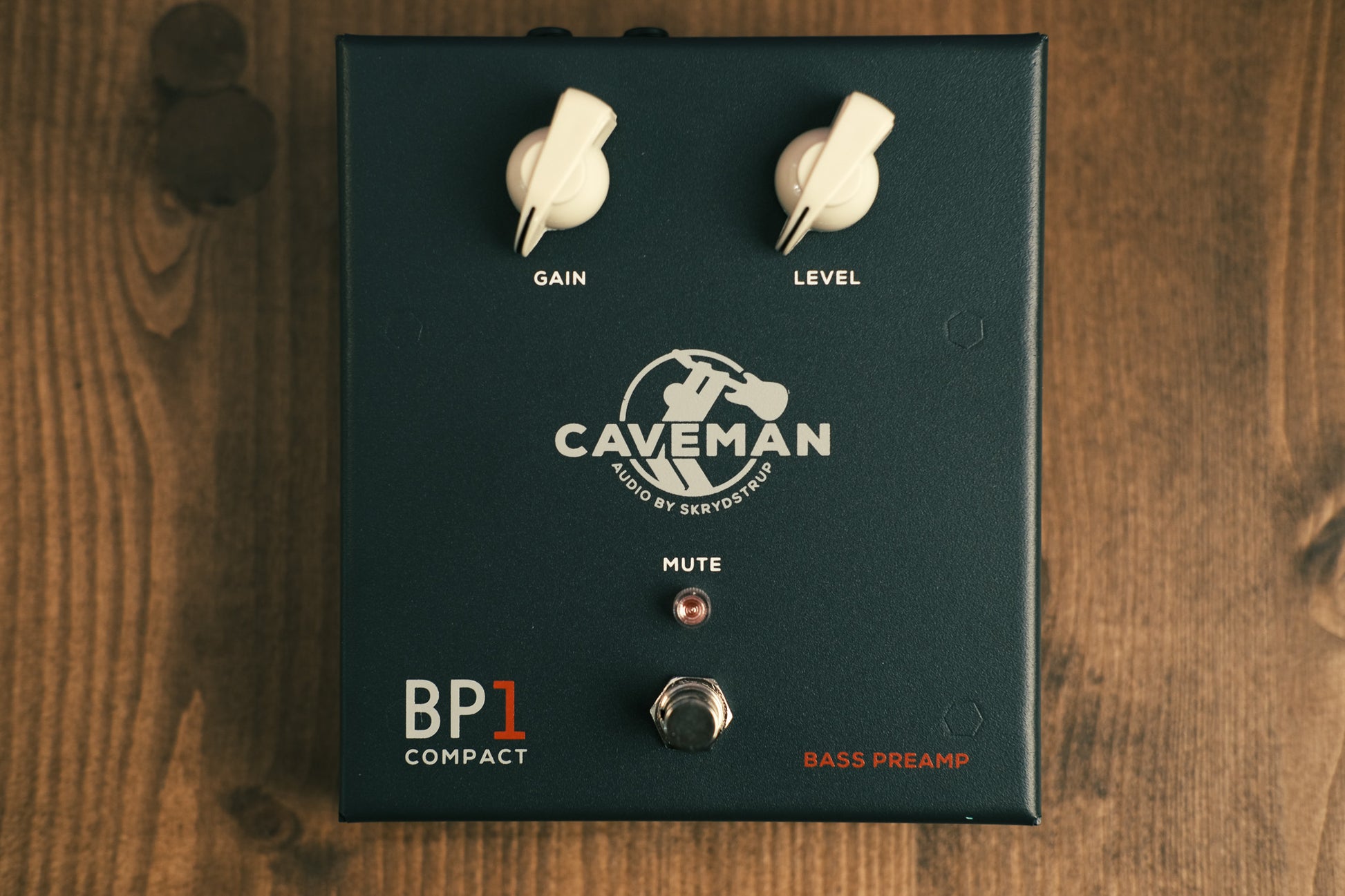 Caveman Audio Bass Preamp Compact BP1c top view 2