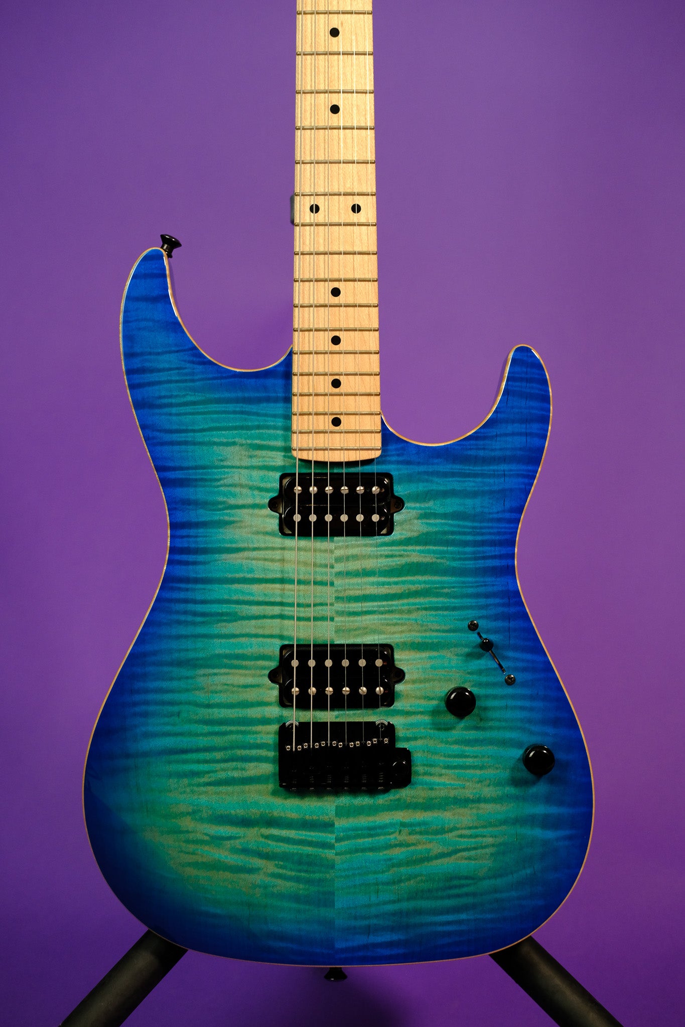 Xotic XS Core Bent Top - Blue Burst