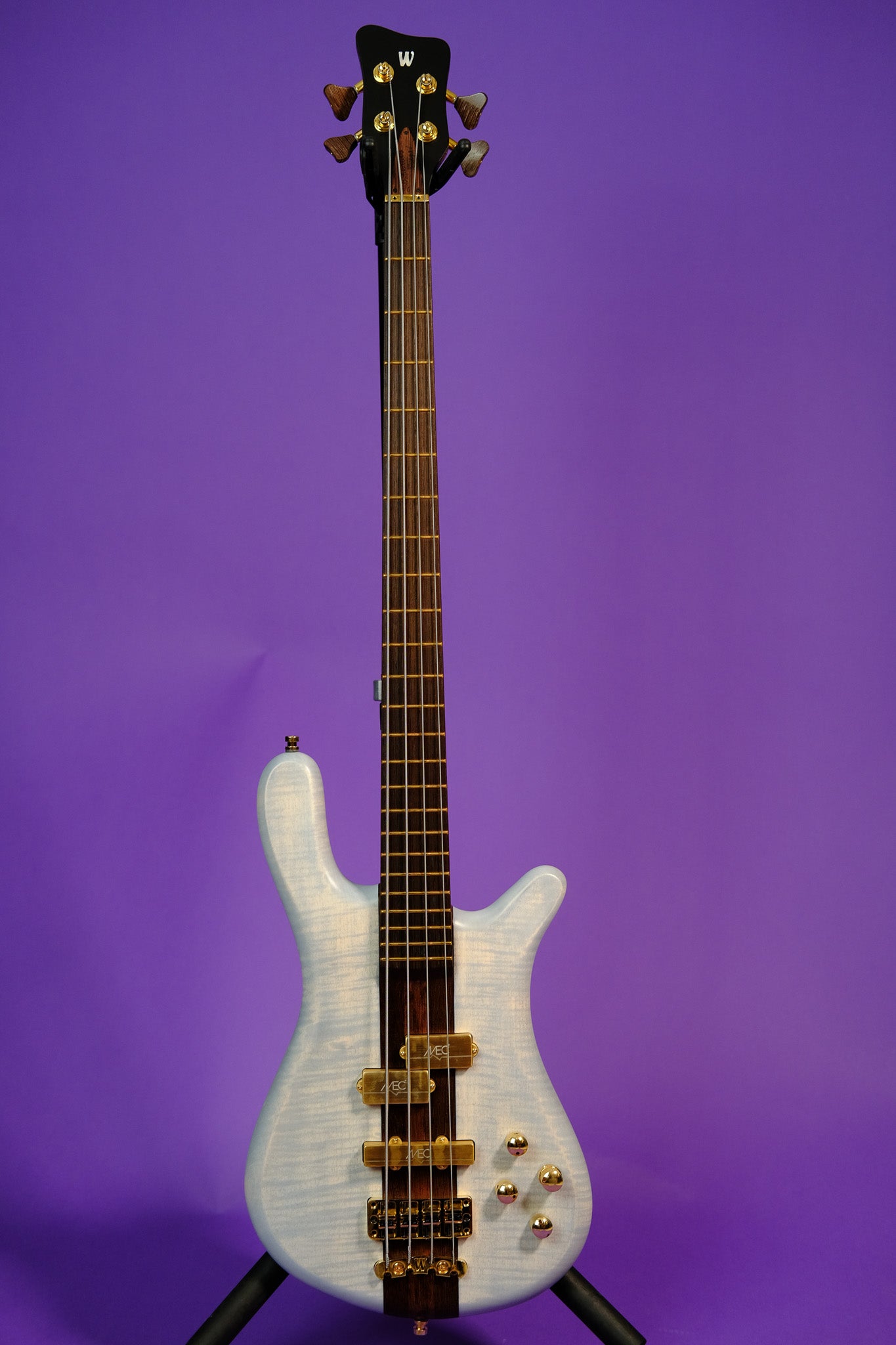 Warwick Masterbuilt Streamer Stage I - White Seethrough Satin