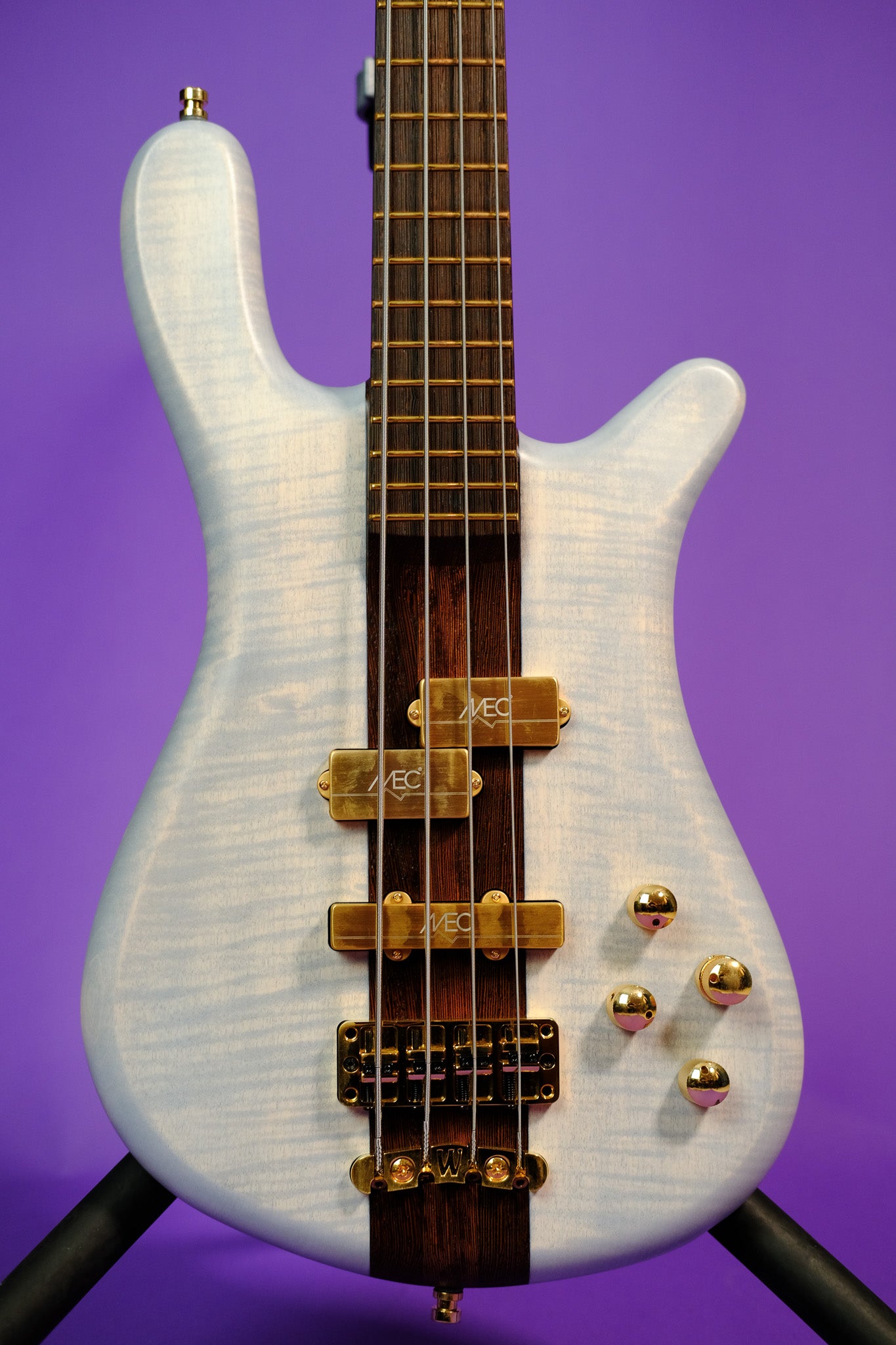 Warwick Masterbuilt Streamer Stage I - White Seethrough Satin