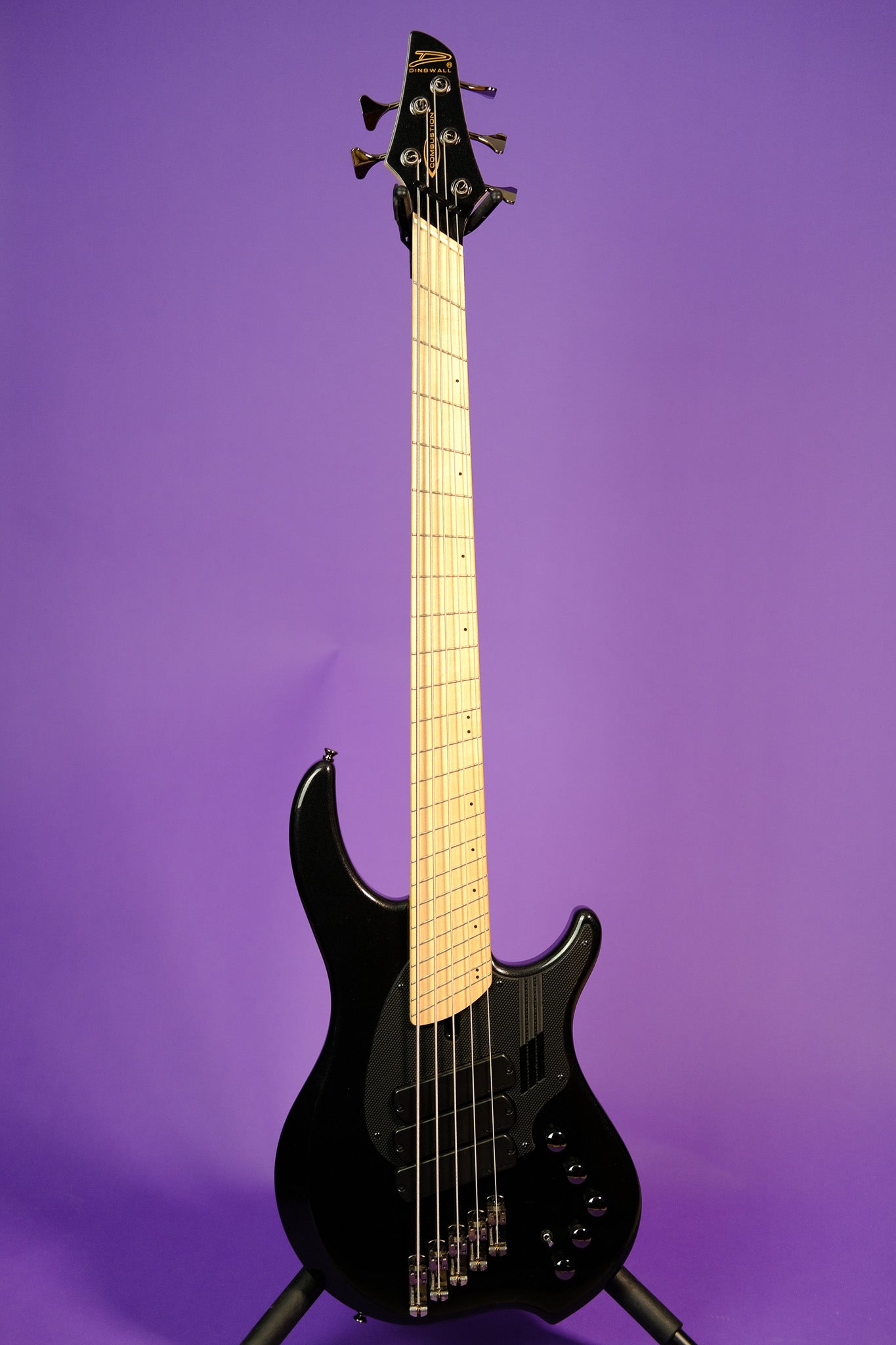 DINGWALL GUITARS NG3 NOLLY SIGNATURE 5 STRING 'Metallic black' - PRE OWNED