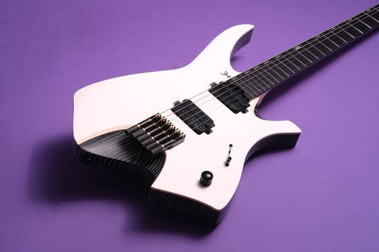 Infinia Guitars Neptune 6 - Solid Lunar White