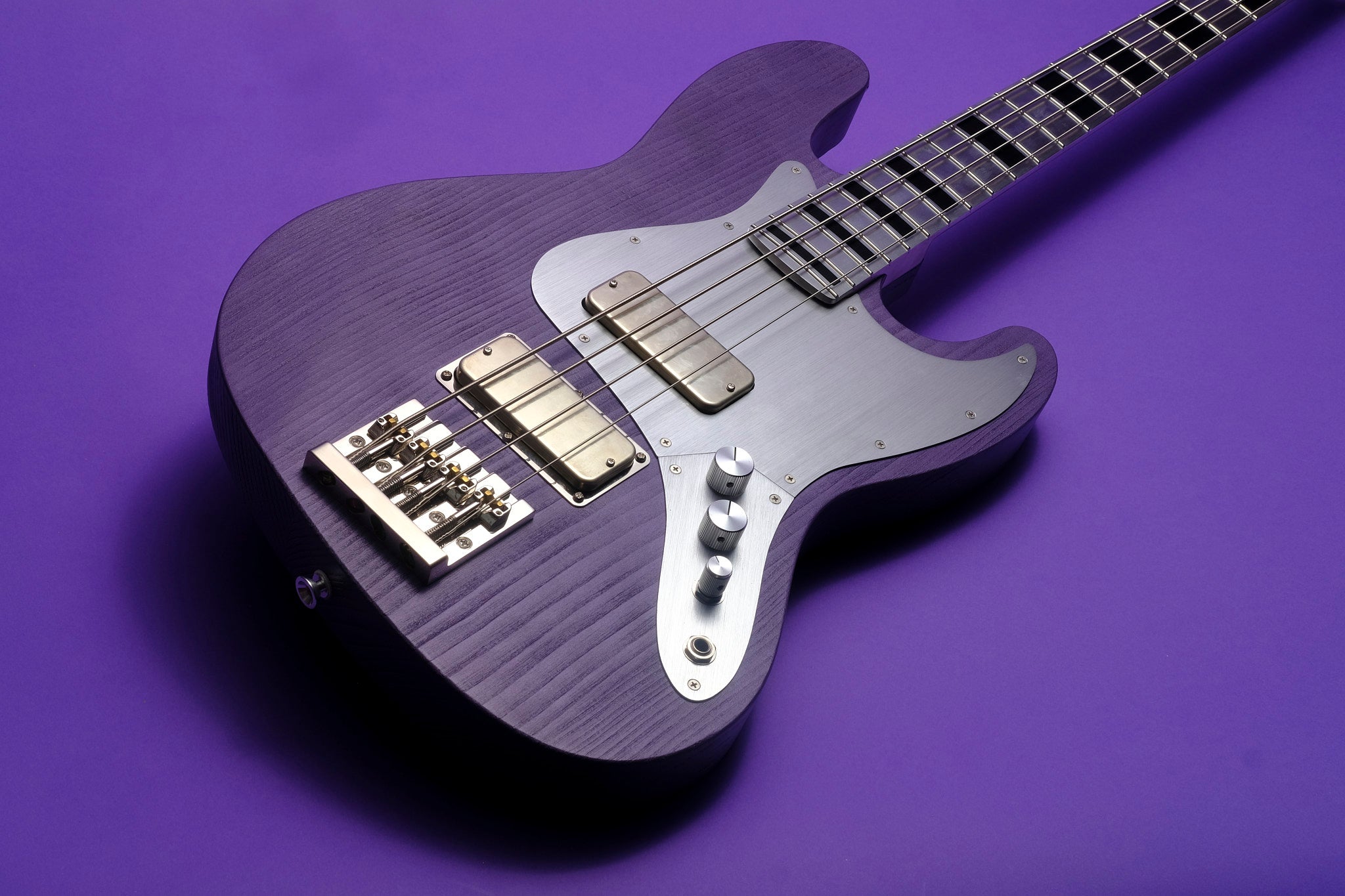 Island Instruments Thunderjazz: Purple Finish Available - Sarg's Guitars