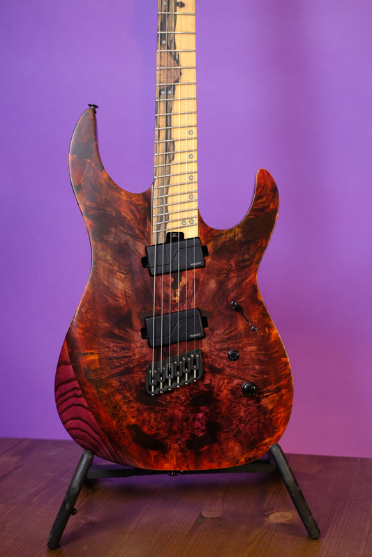 Legator Guitars Ninja X 6-String Multi Scale - Blood Moon