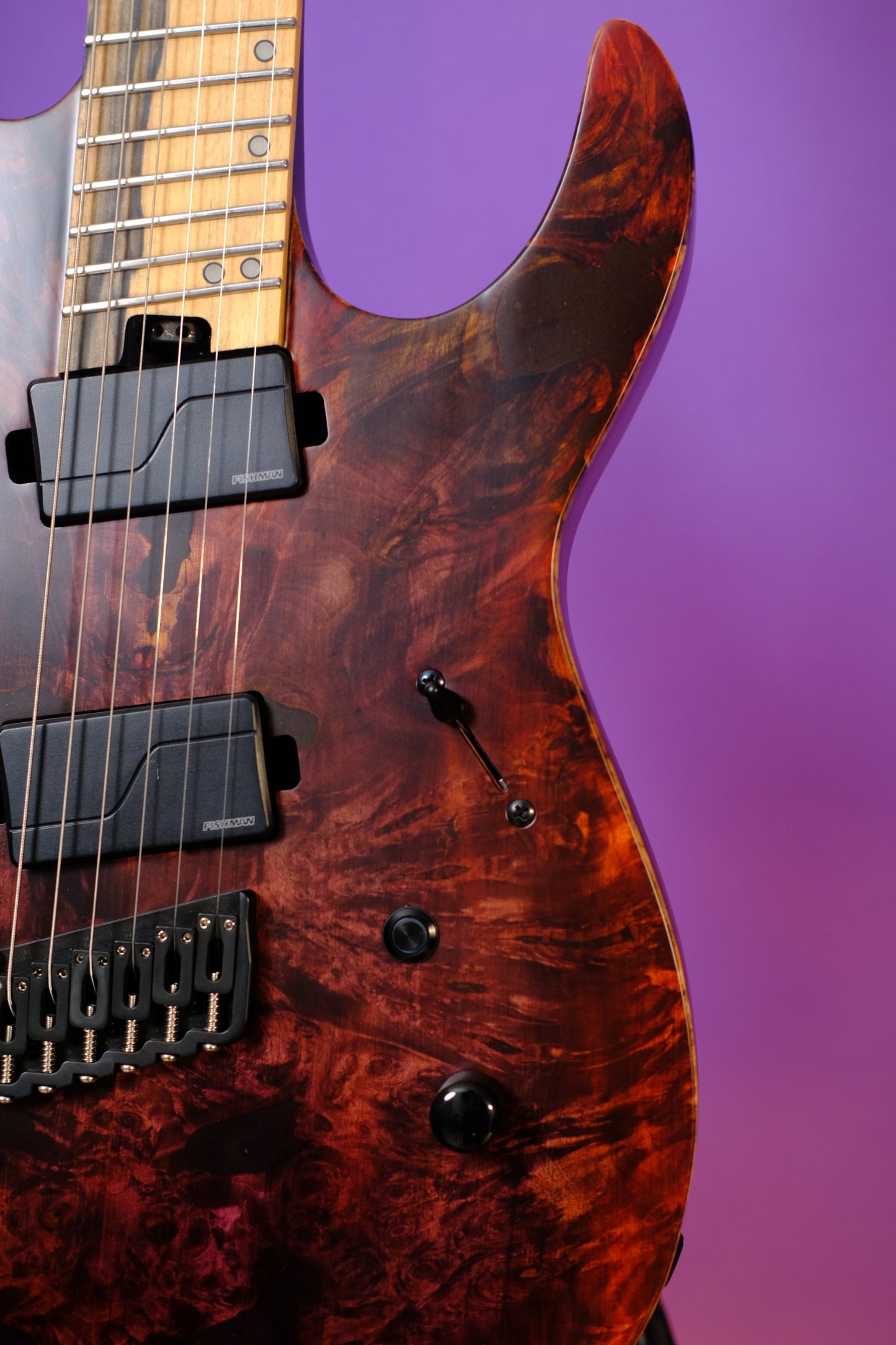 Legator Guitars Ninja X 6-String Multi Scale - Blood Moon