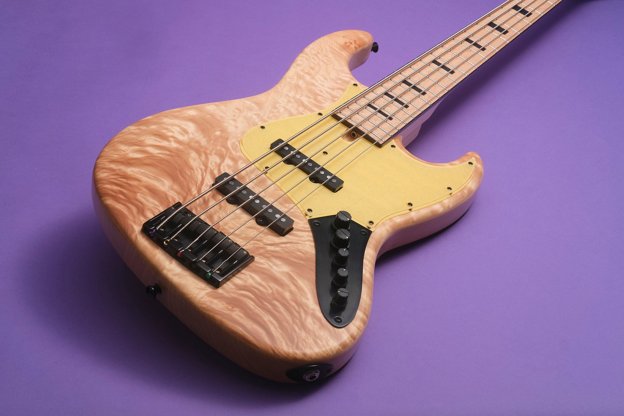 Moon JB-5 Active: Custom Build with Maple Board - Sarg's Guitars
