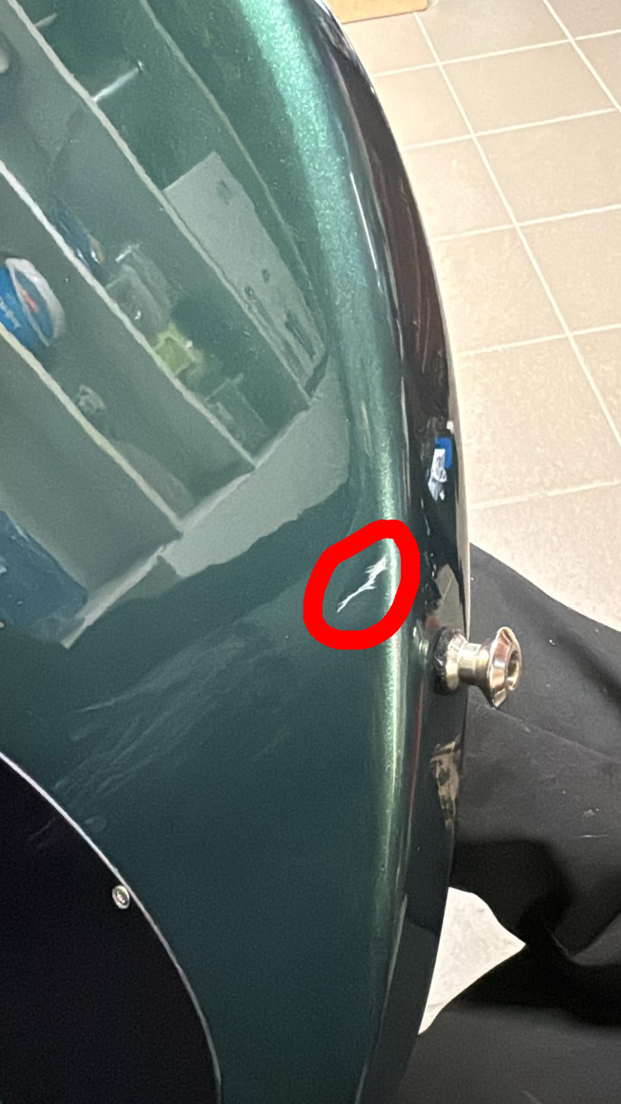 Maruszczyk Elwood L5a Short Scale - Vista Green Metallic