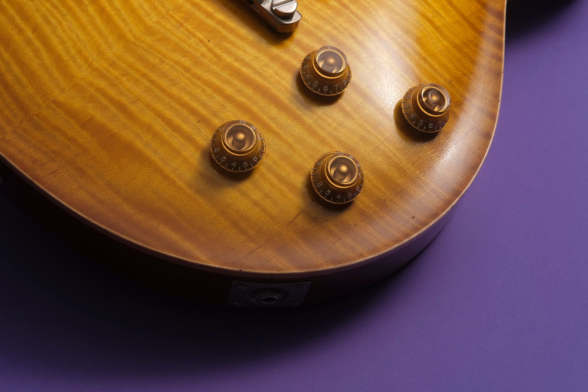 Patrick James Eggle Macon Single Cut 2023 - Nitro Lemon Burst - Cherry Back