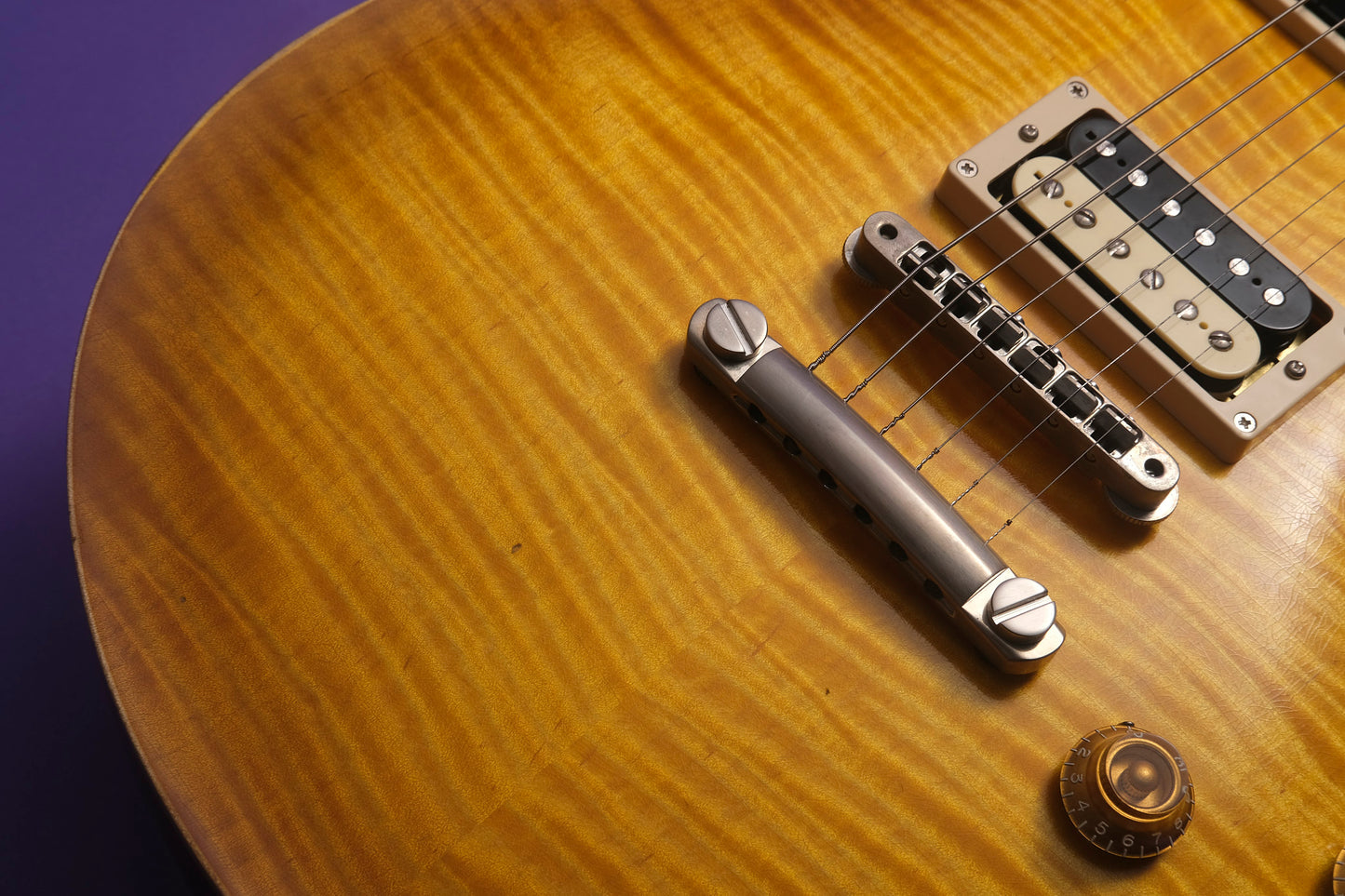 Patrick James Eggle Macon Single Cut 2023 - Nitro Lemon Burst - Cherry Back