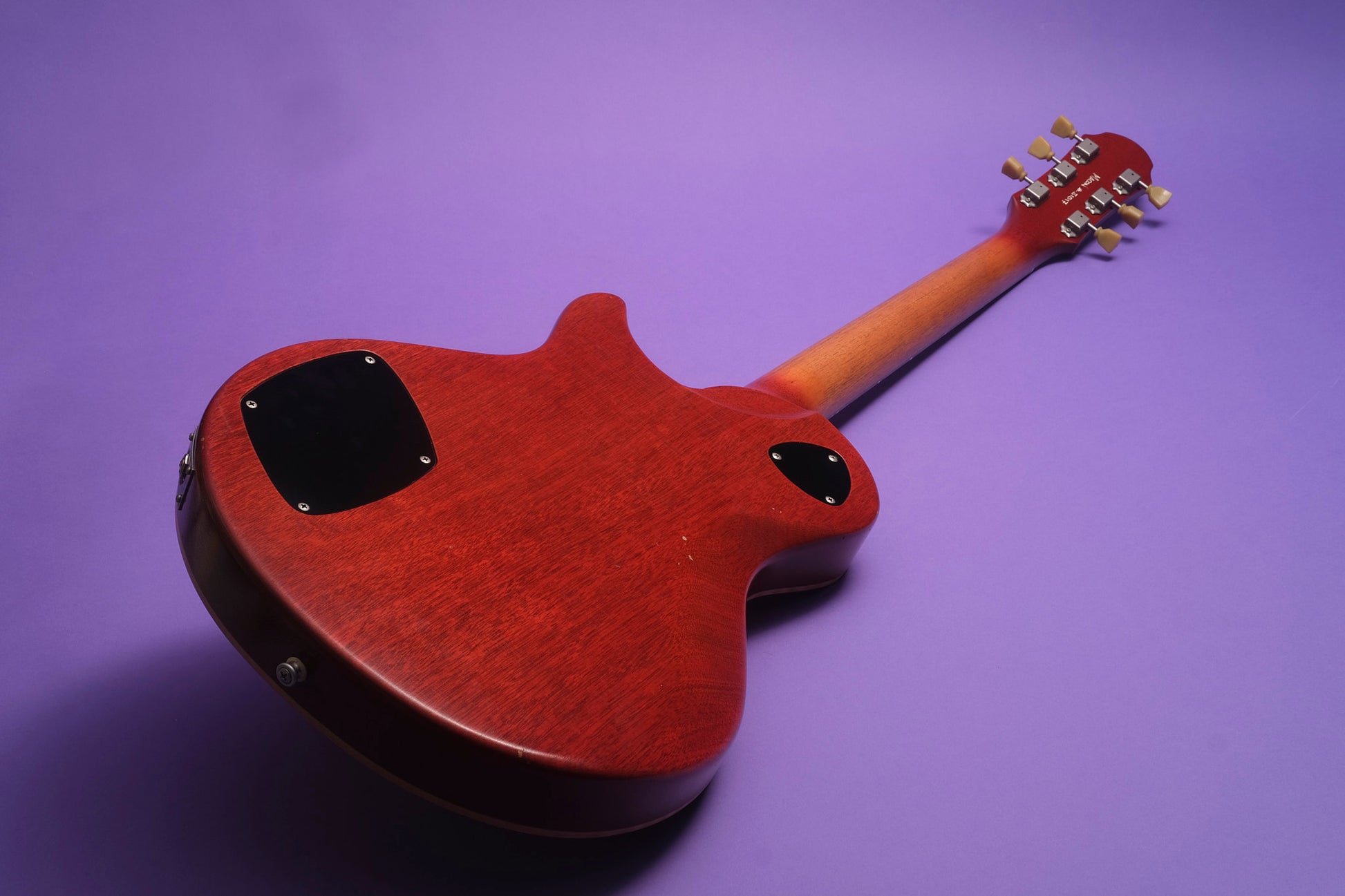 Patrick James Eggle Macon Single Cut 2023 - Nitro Lemon Burst - Cherry Back