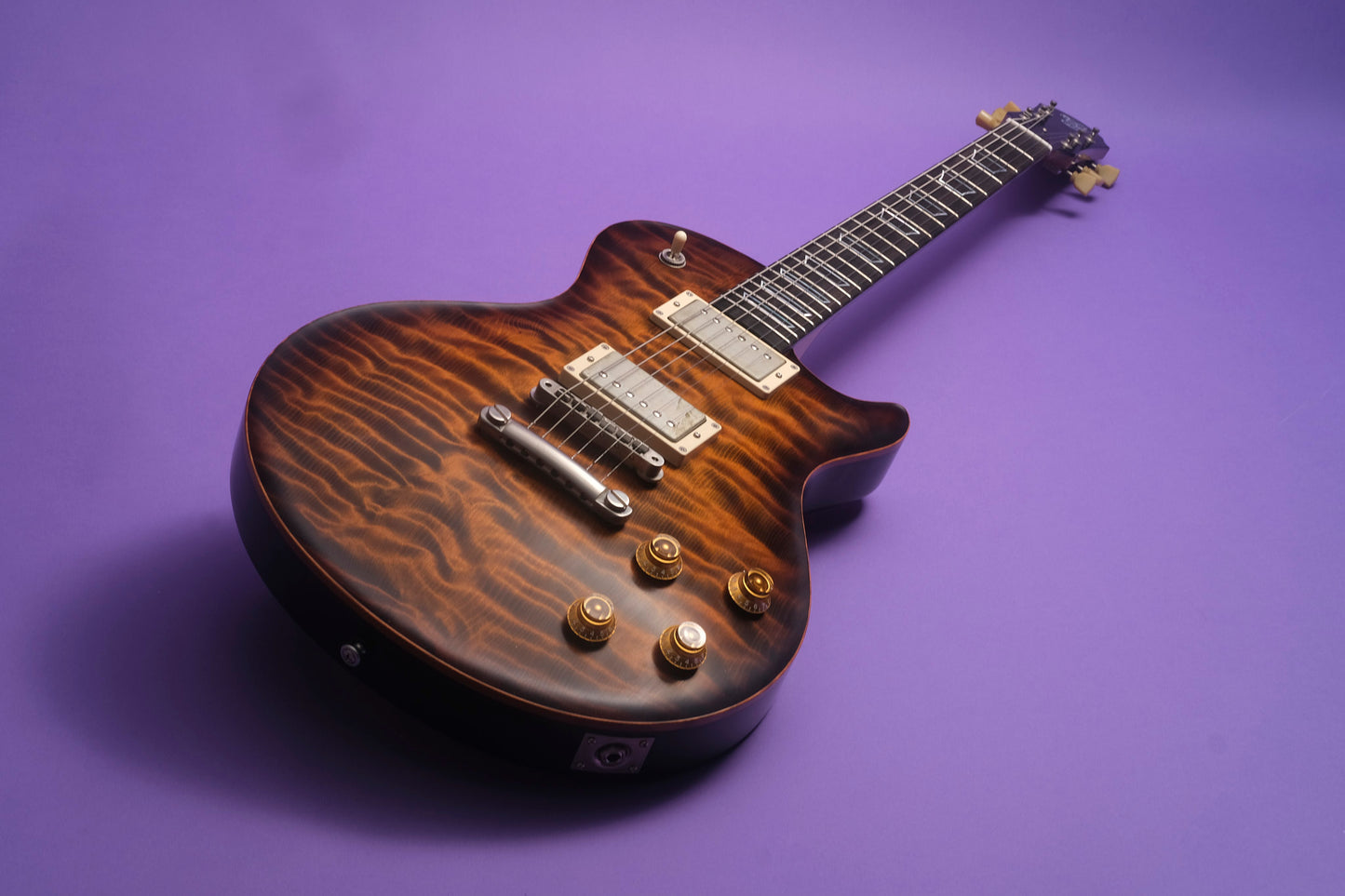 Patrick James Eggle Macon Single Cut 2023 - Nitro Tobacco Burst