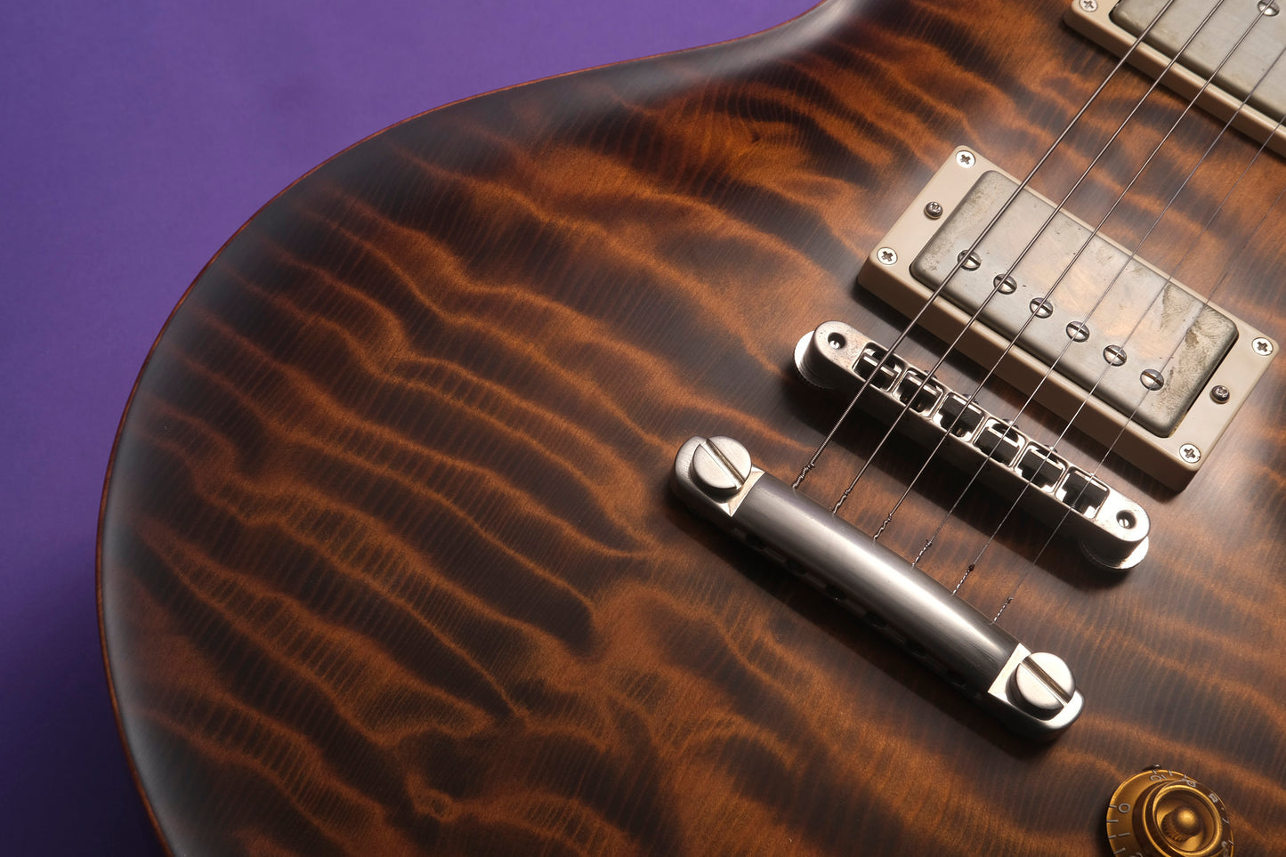 Patrick James Eggle Macon Single Cut 2023 - Nitro Tobacco Burst