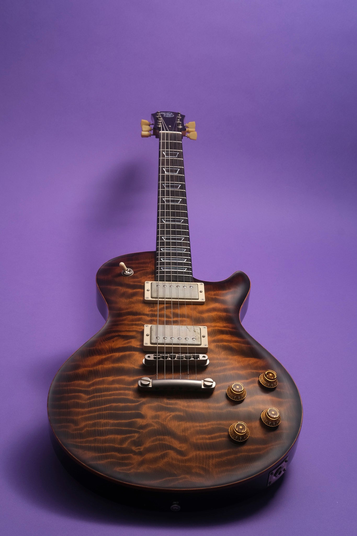 Patrick James Eggle Macon Single Cut 2023 - Nitro Tobacco Burst